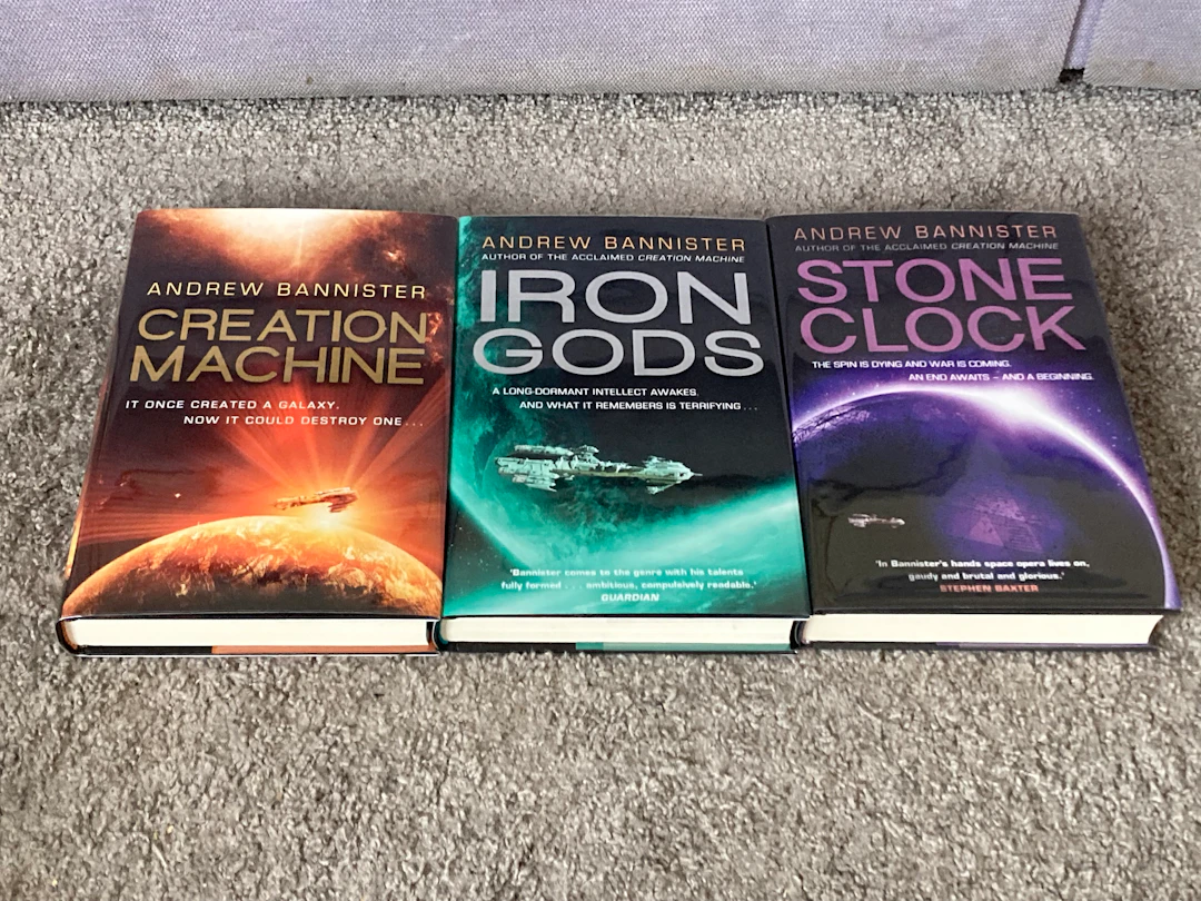 [Signed] [First Edition] THE SPIN TRILOGY: CREATION...