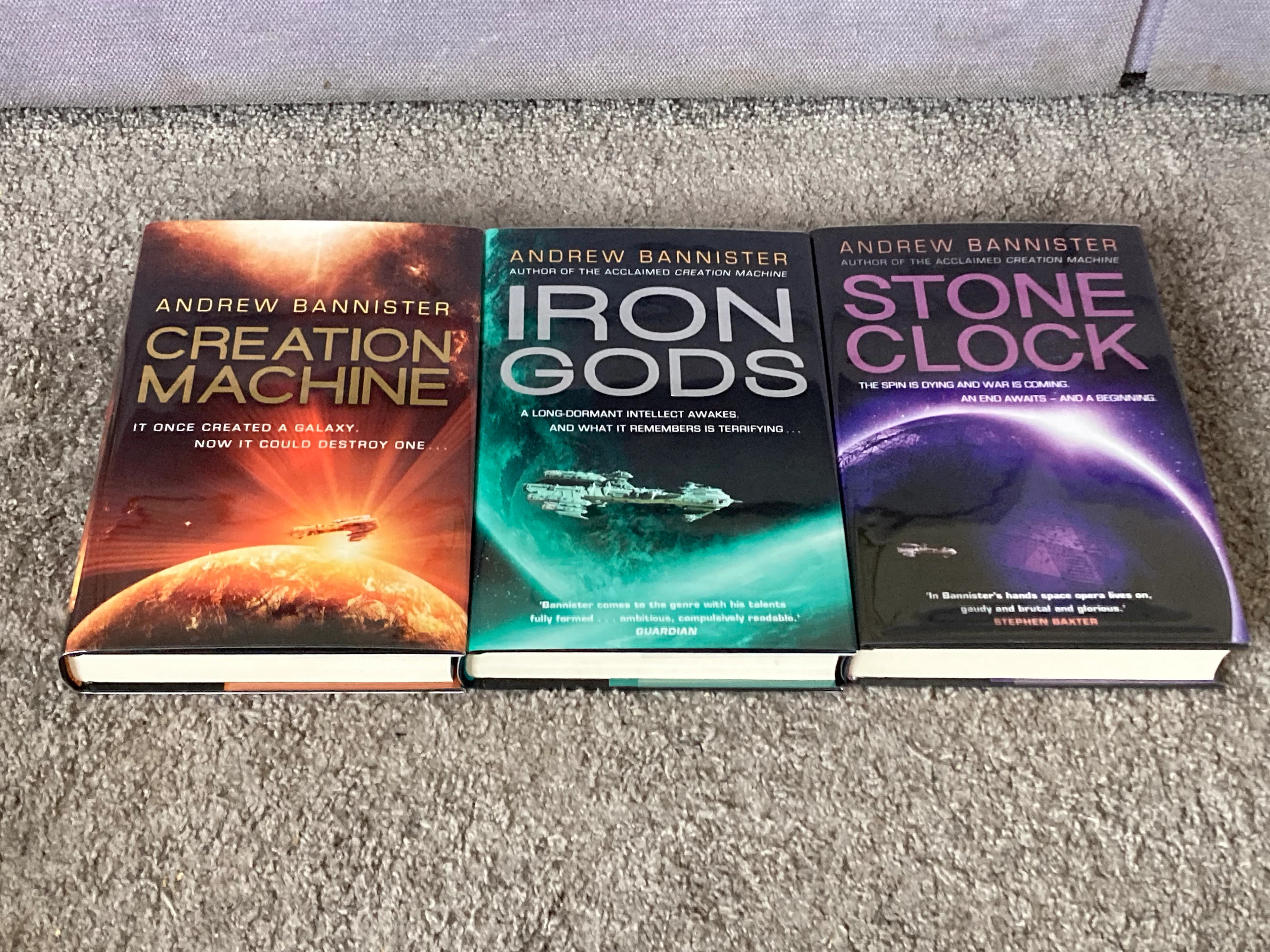 [Signed] [First Edition] THE SPIN TRILOGY: CREATION...