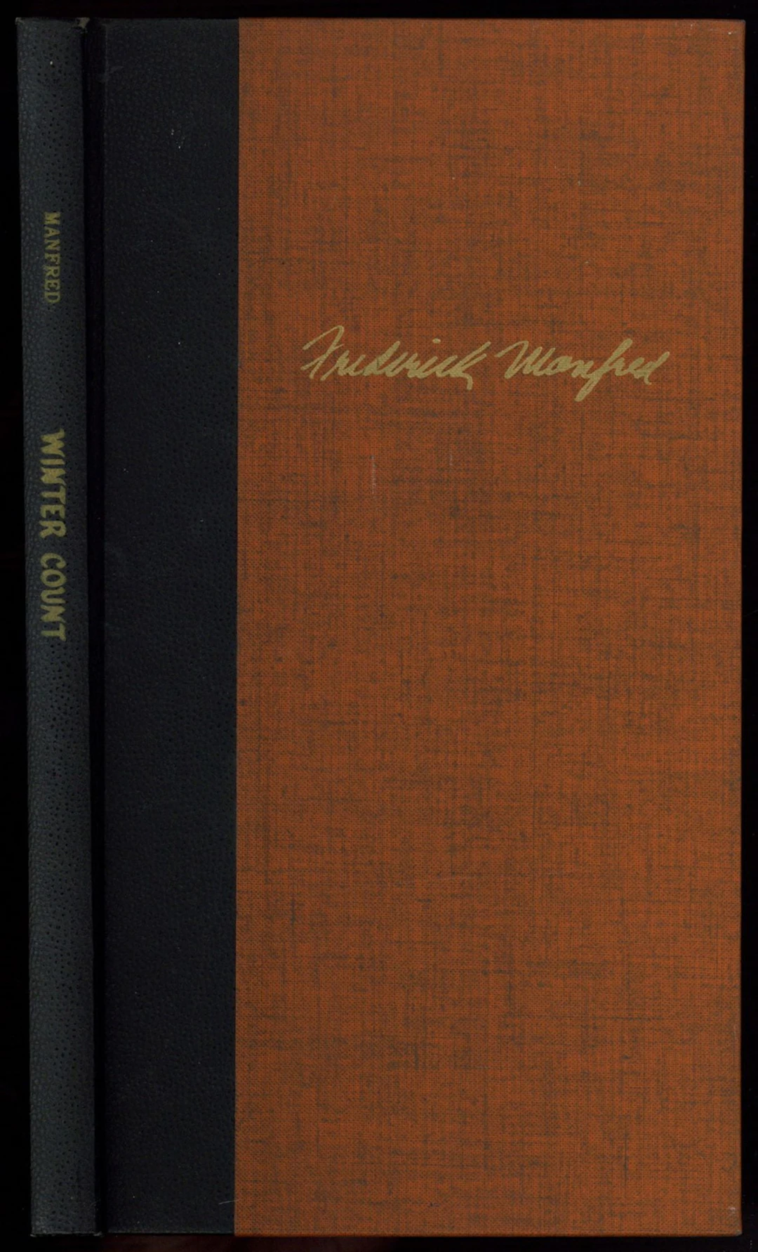 [Signed] [First Edition] Winter Count: Poems 1934-1965 MANFRED