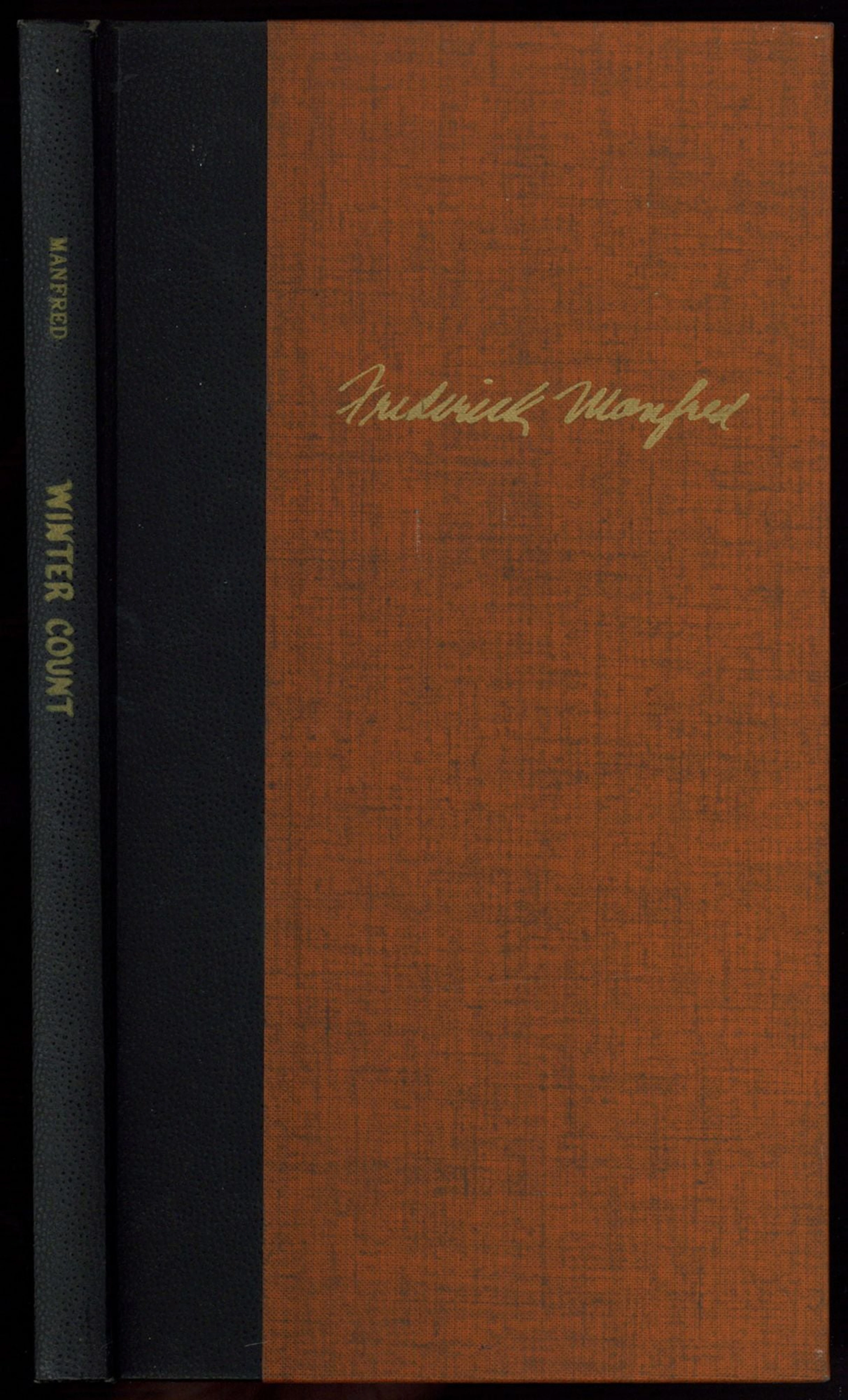 [Signed] [First Edition] Winter Count: Poems 1934-1965 MANFRED