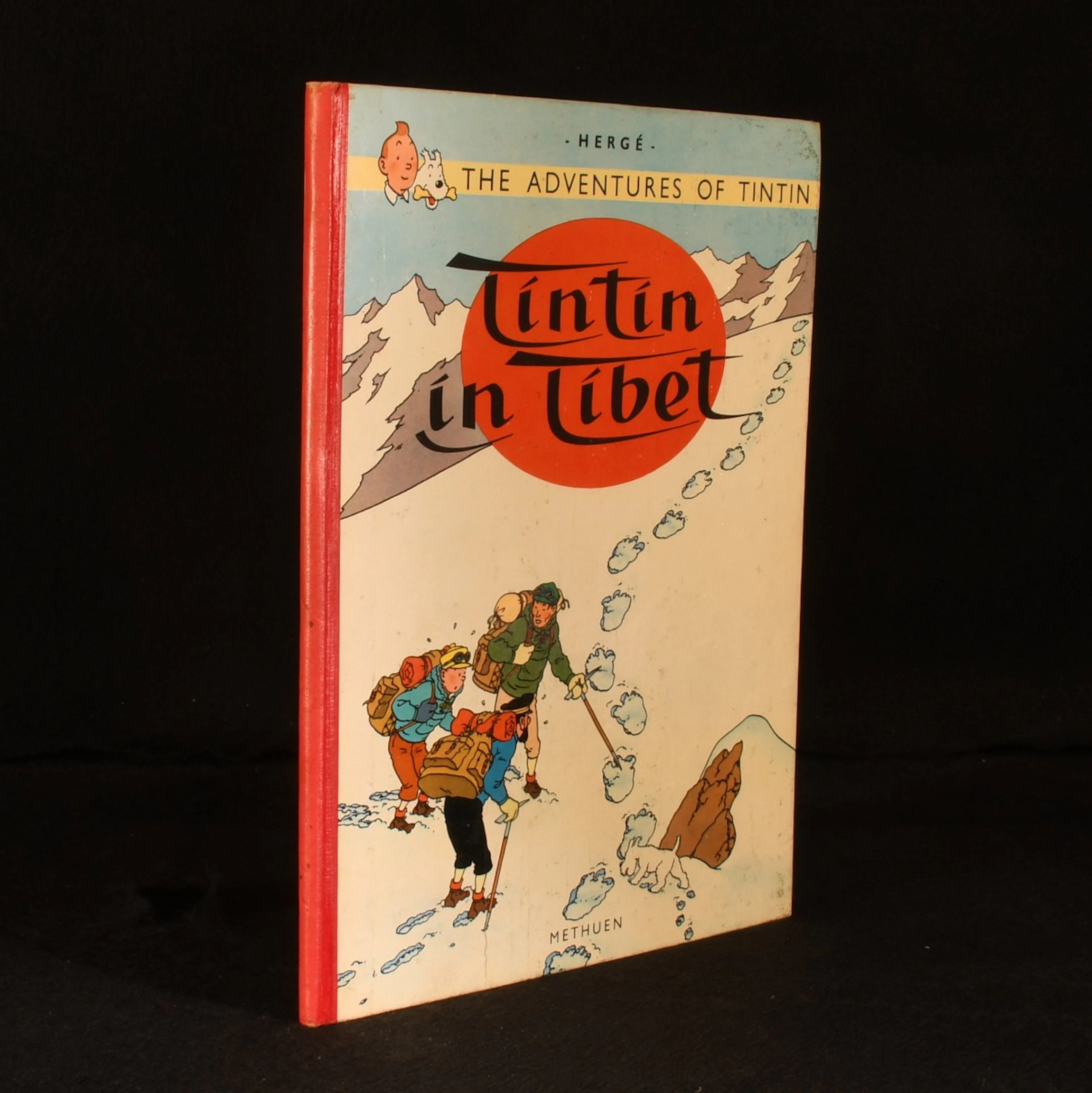 [First Edition] The Adventures of Tintin: Tintin in Tibet...