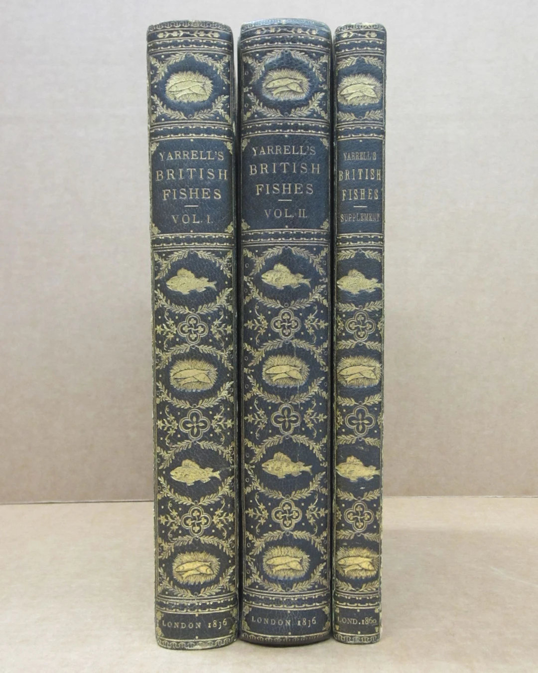 [Signed] [First Edition] A History of British Fishes [3...