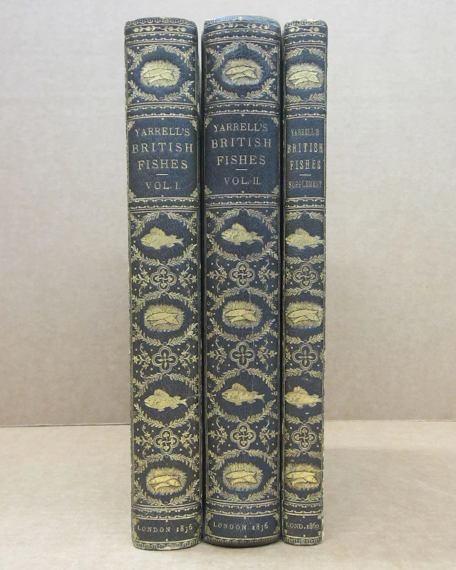 [Signed] [First Edition] A History of British Fishes [3...