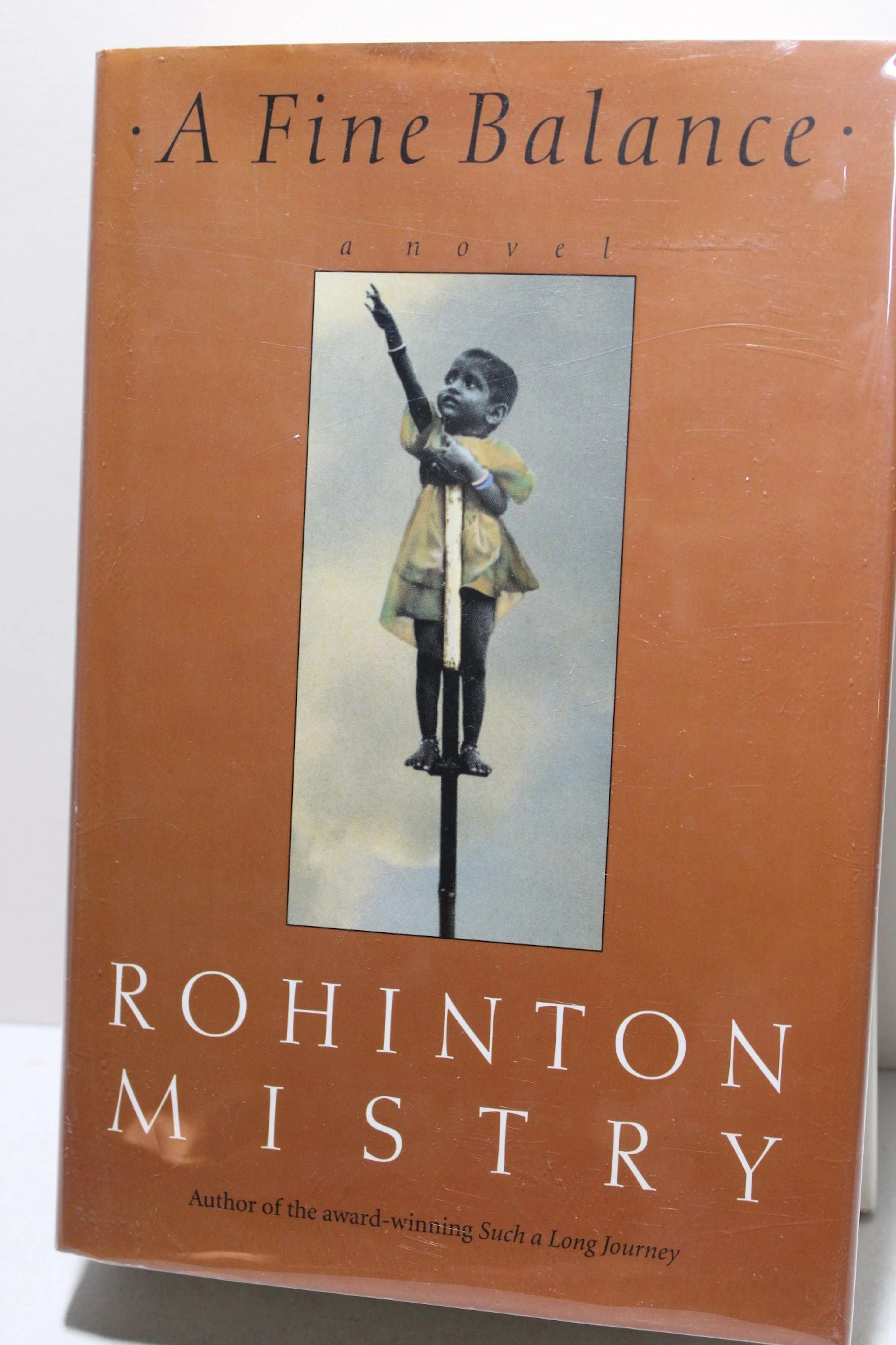 [Signed] [First Edition] A Fine Balance Rohinton Mistry...
