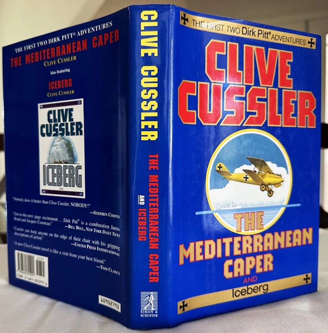 [Signed] [First Edition] The Mediterranean Caper and Iceberg Cussler