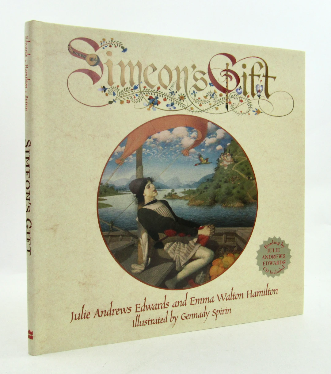 [Signed] [First Edition] Simeon's Gift Julie Andrews...