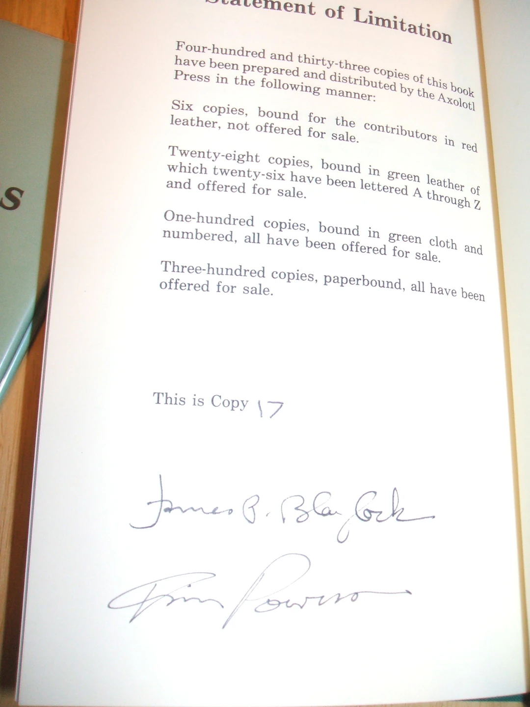 [Signed] [First Edition] Paper Dragons the photos in this...