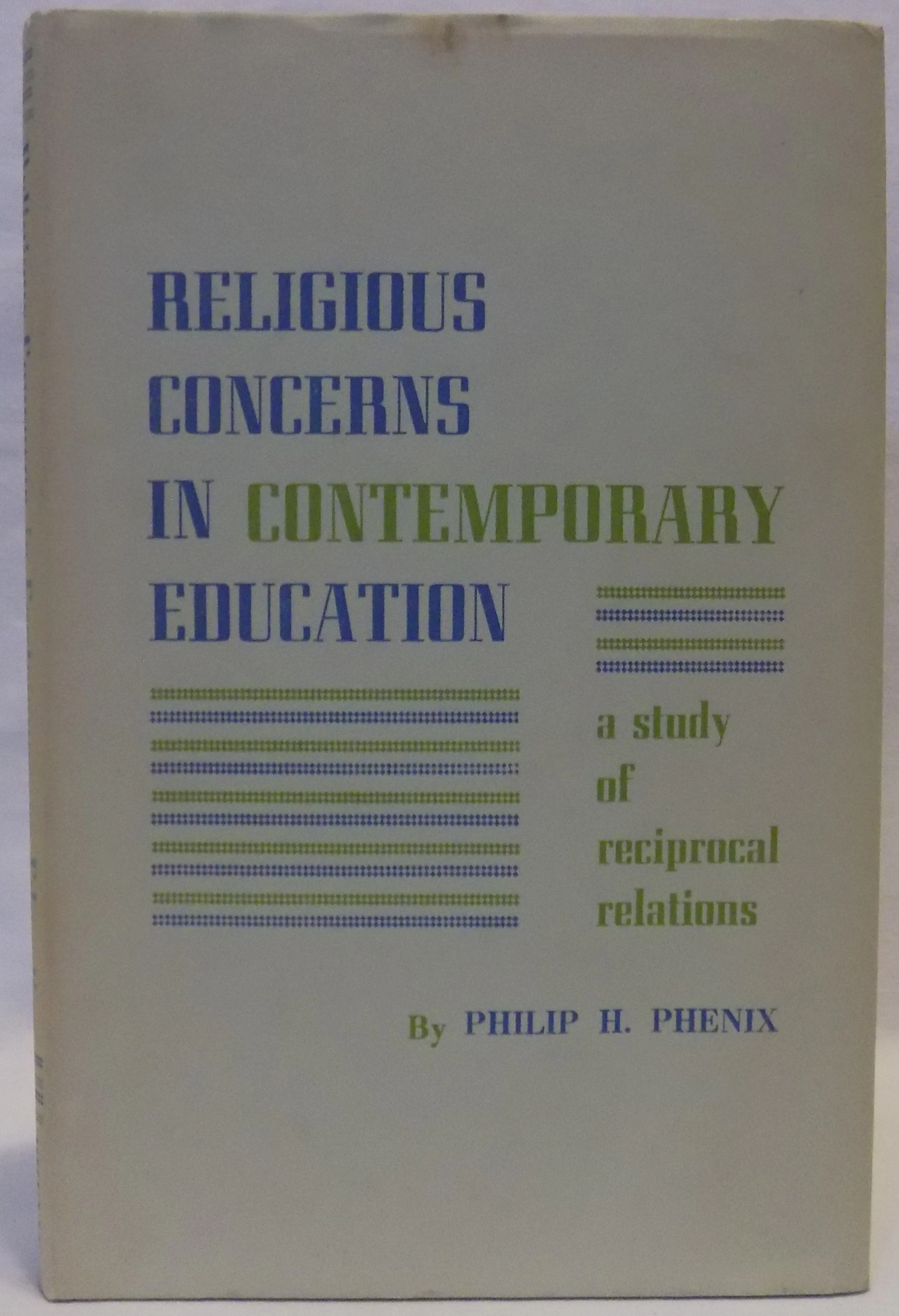 [Signed] [First Edition] Religious Concerns in...