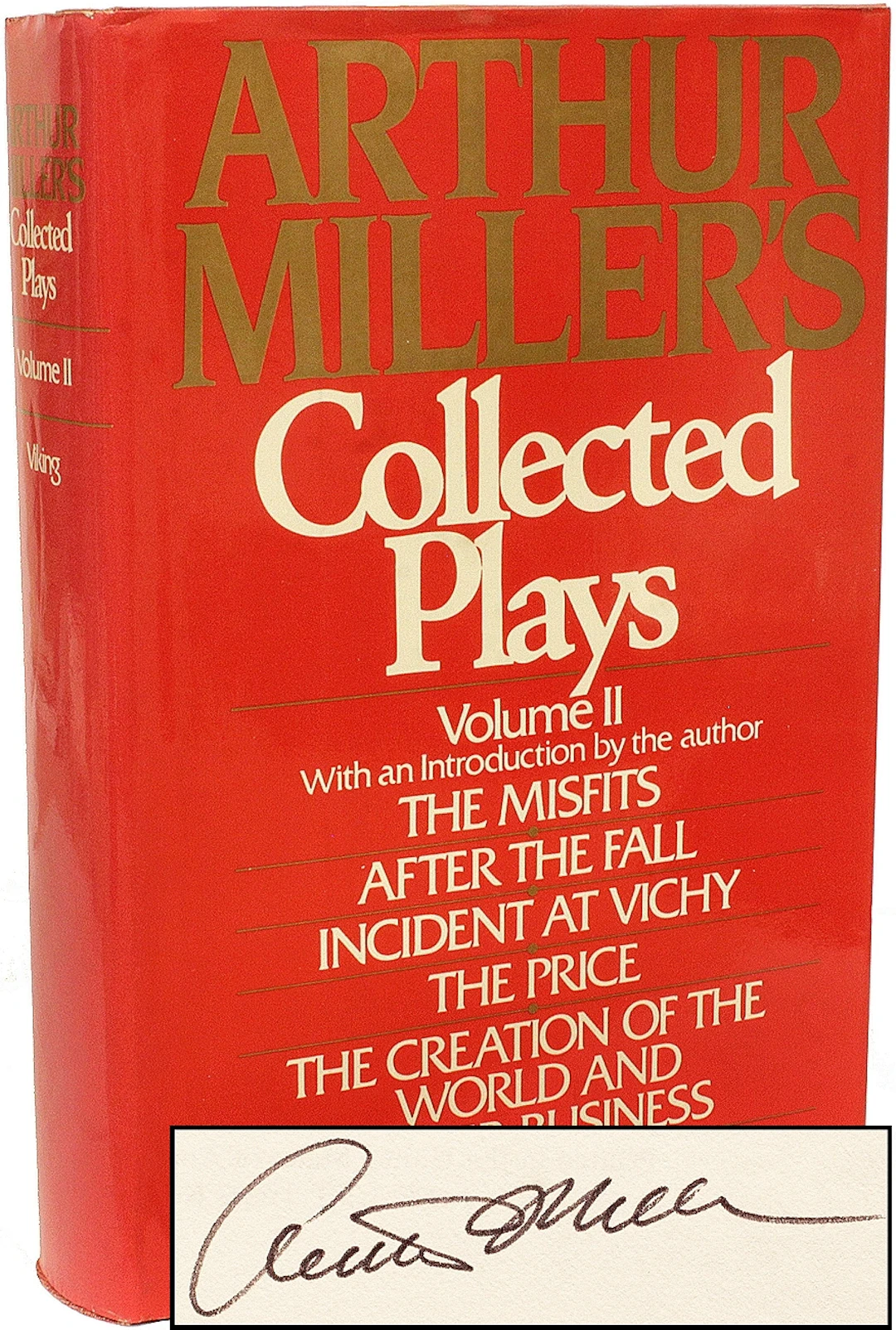 [Signed] [First Edition] Arthur Miller's Collected Plays