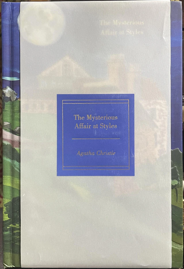 [First Edition] THE MYSTERIOUS AFFAIR AT STYLES (HAND PAINTED COVER) CHRISTIE