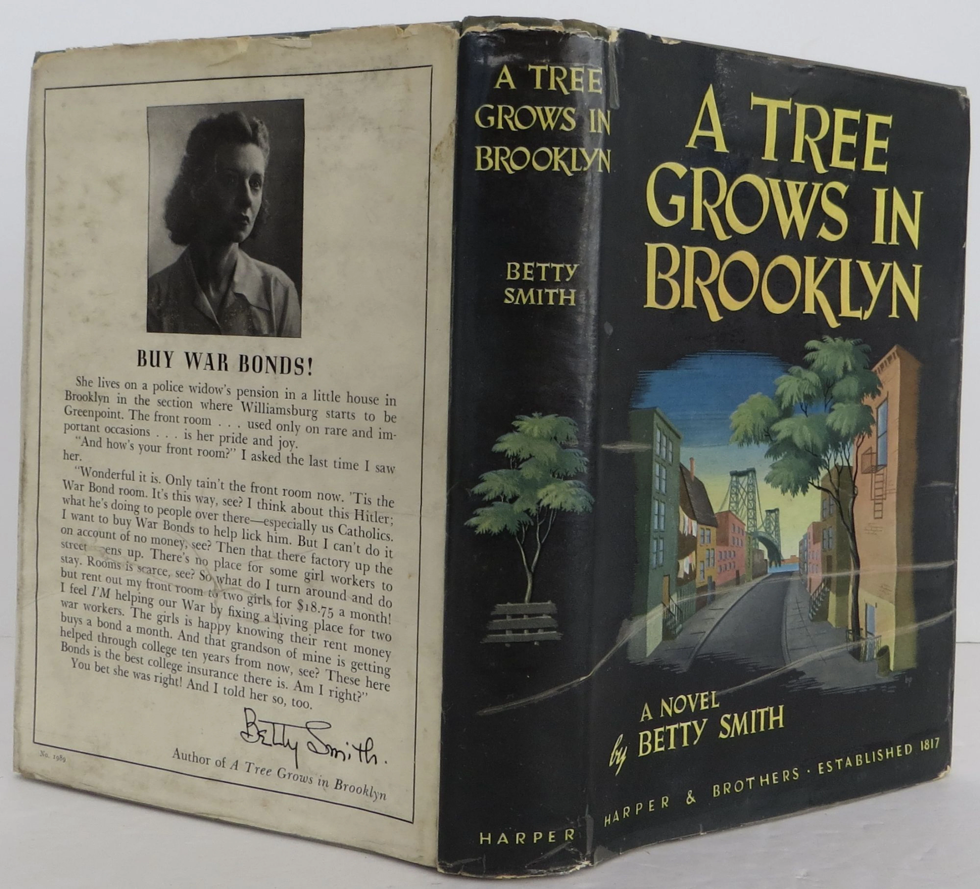 [Signed] [First Edition] A Tree Grows in Brooklyn Smith