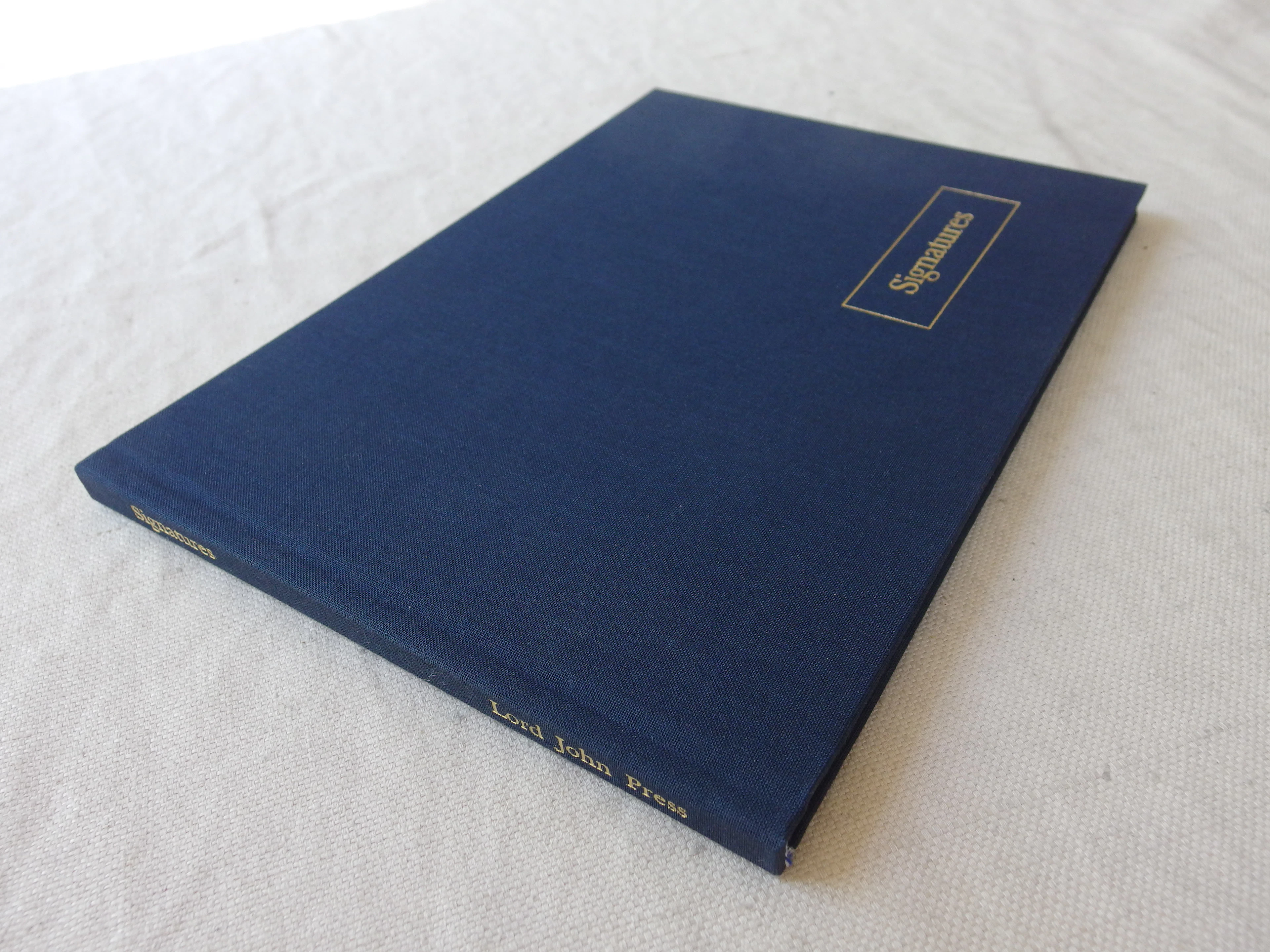 [Signed] [First Edition] Lord John Signatures (limited...