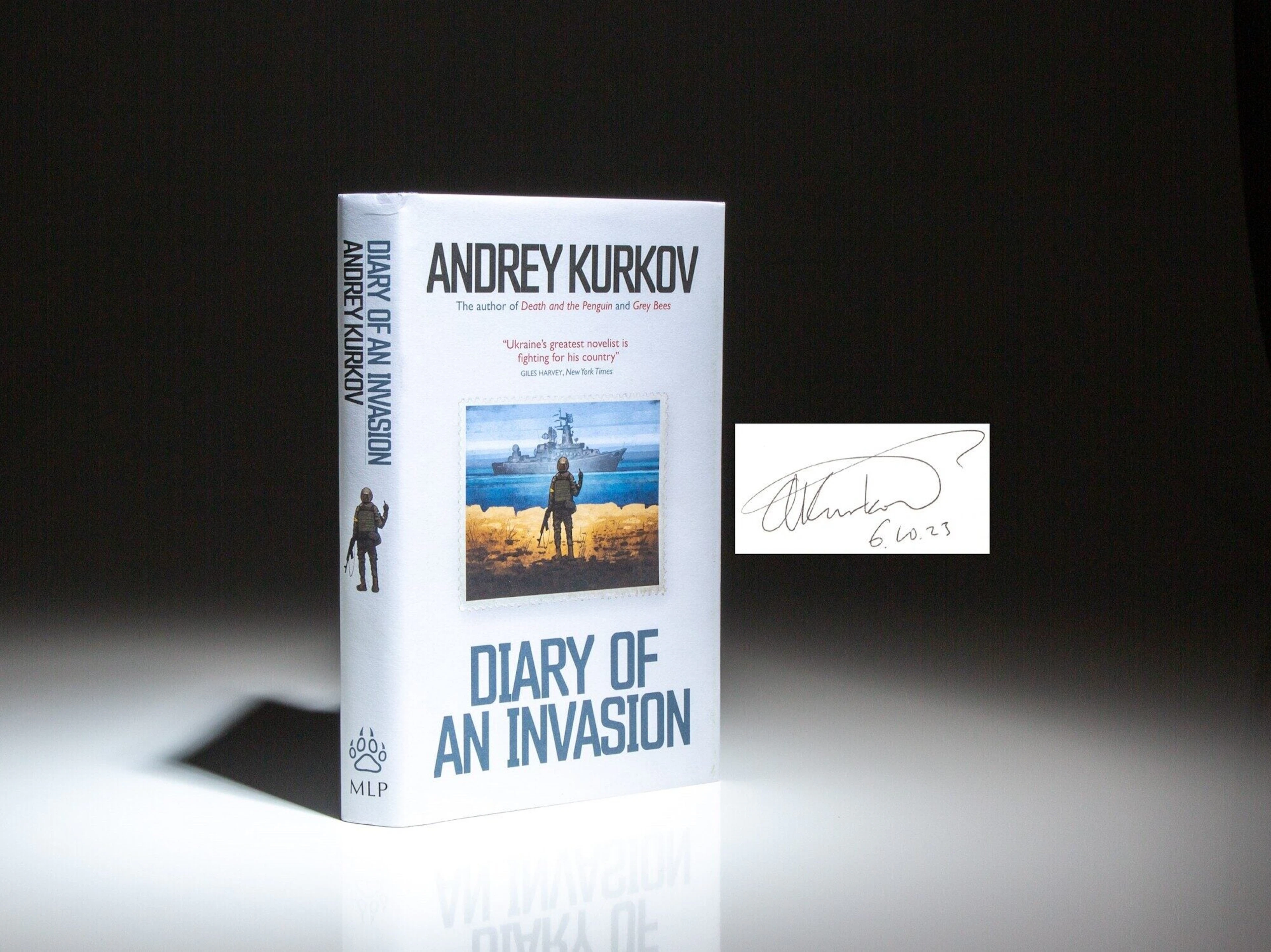 [Signed] [First Edition] Diary of an Invasion Kurkov