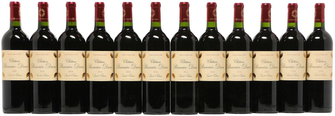 12 bts. Château Branaire Ducru, Saint - Julien. 4. Cru Classé 2016