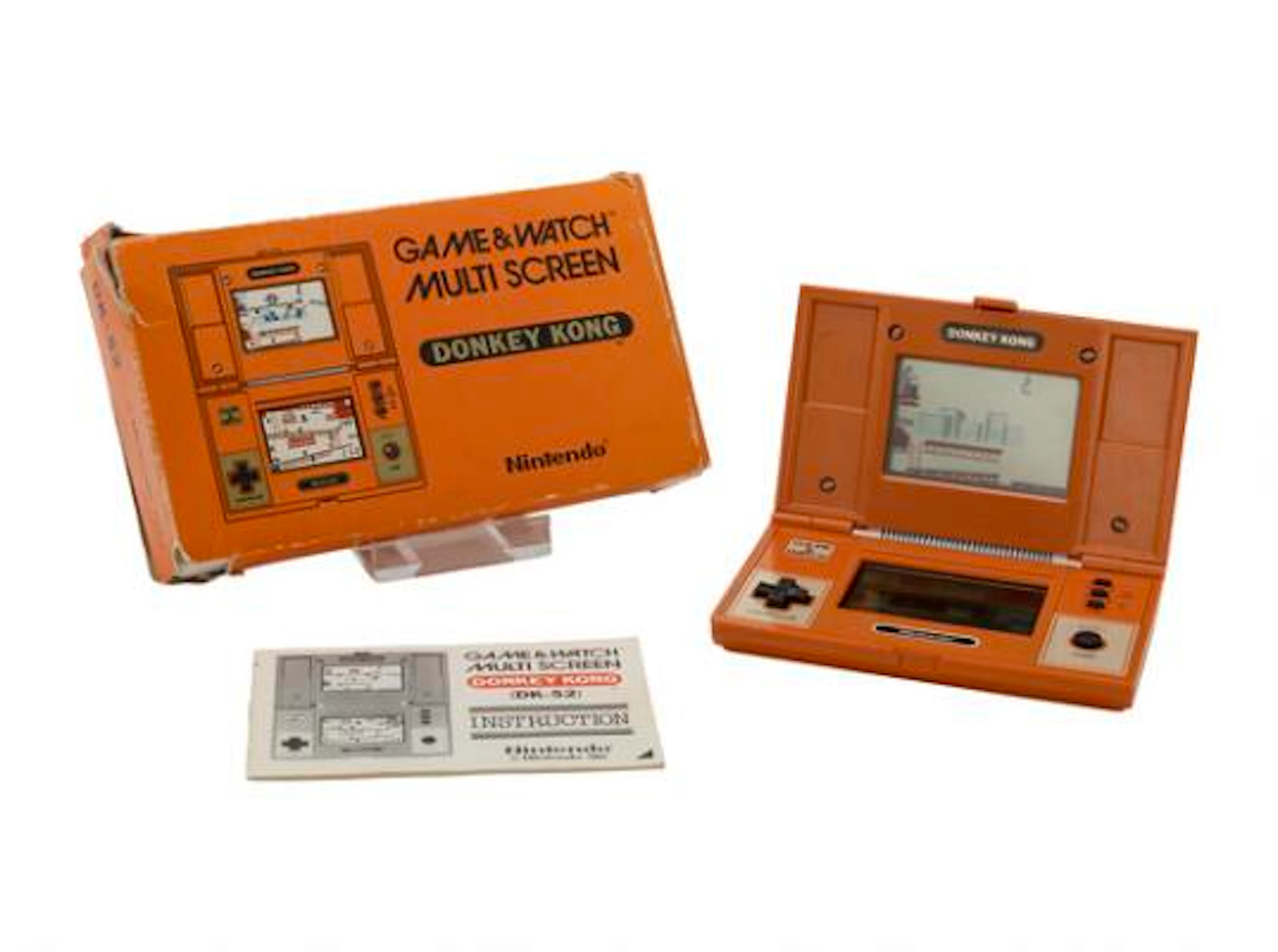 Nintendo Game & Watch Multi Screen Donkey Kong game. Model DK-52.