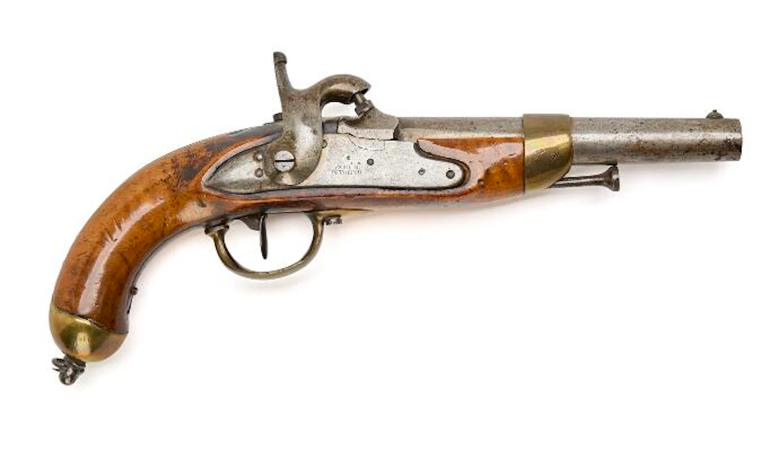 Belgian military percussion pistol M/1816/22. – Bruun Rasmussen Auctioneers