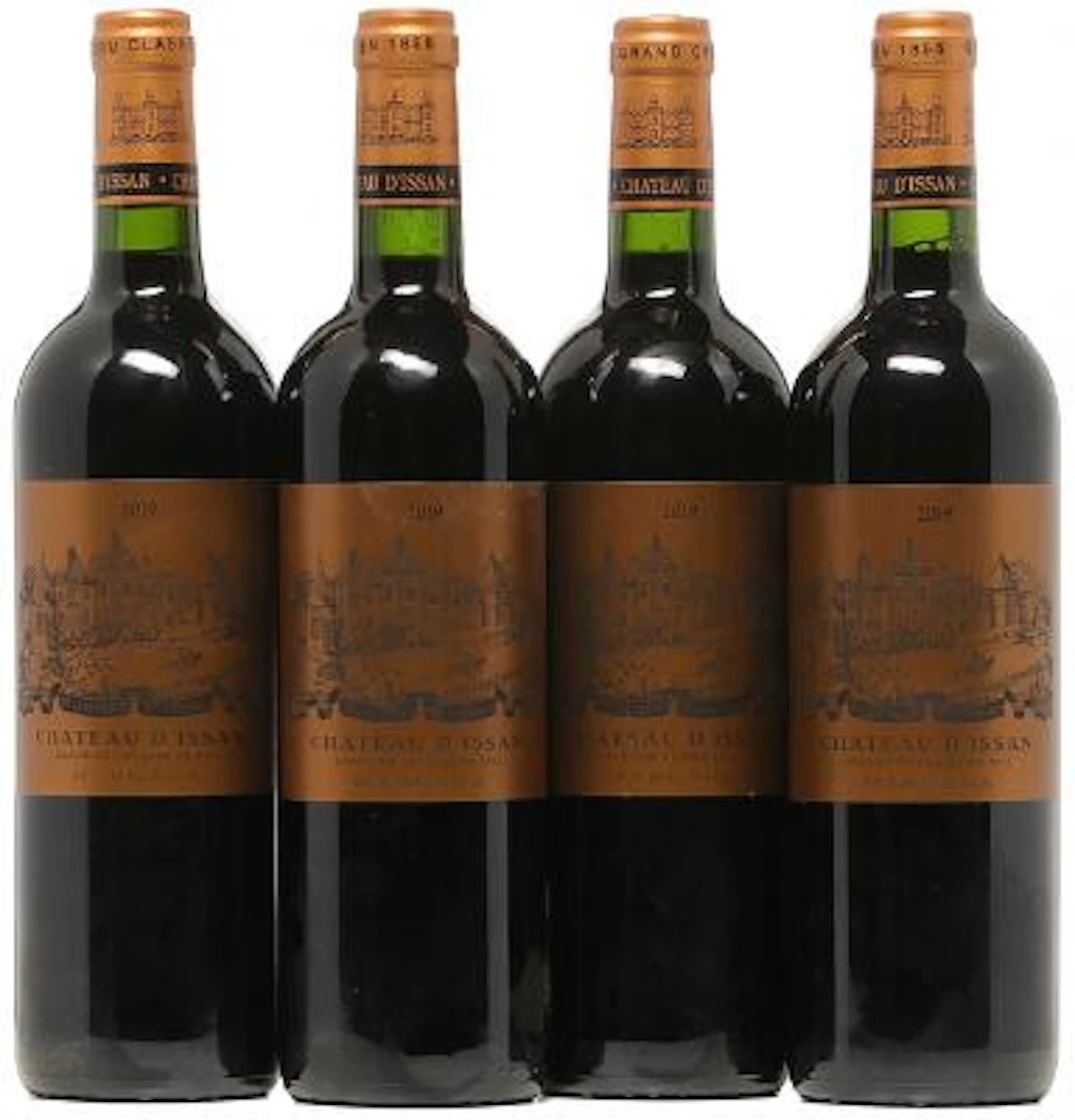 4 bts. Chateau D'Issan, Margaux. 3. Cru Classé 2019 A (hf/in). – Bruun