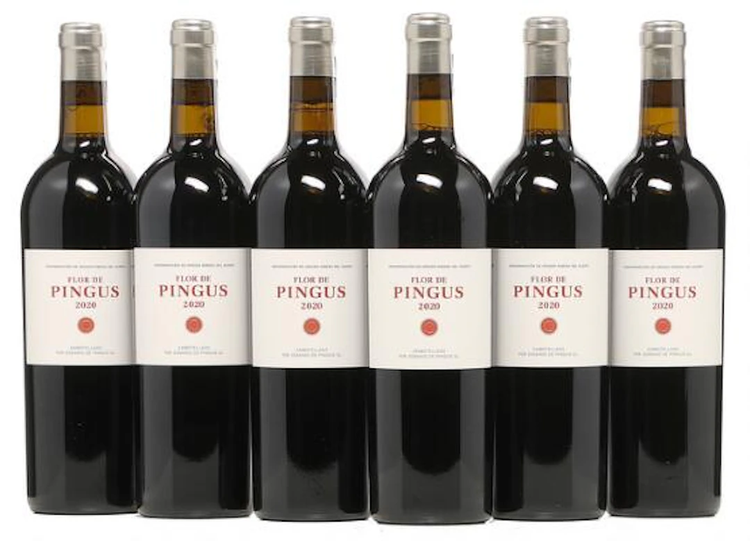 6 bts. Flor De Pingus, Dominio de Pingus, Ribera Del Duero 2020 A