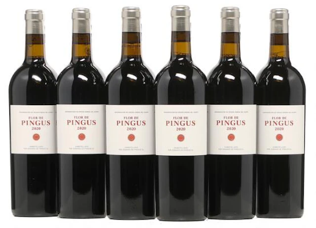 6 bts. Flor De Pingus, Dominio de Pingus, Ribera Del Duero 2020 A