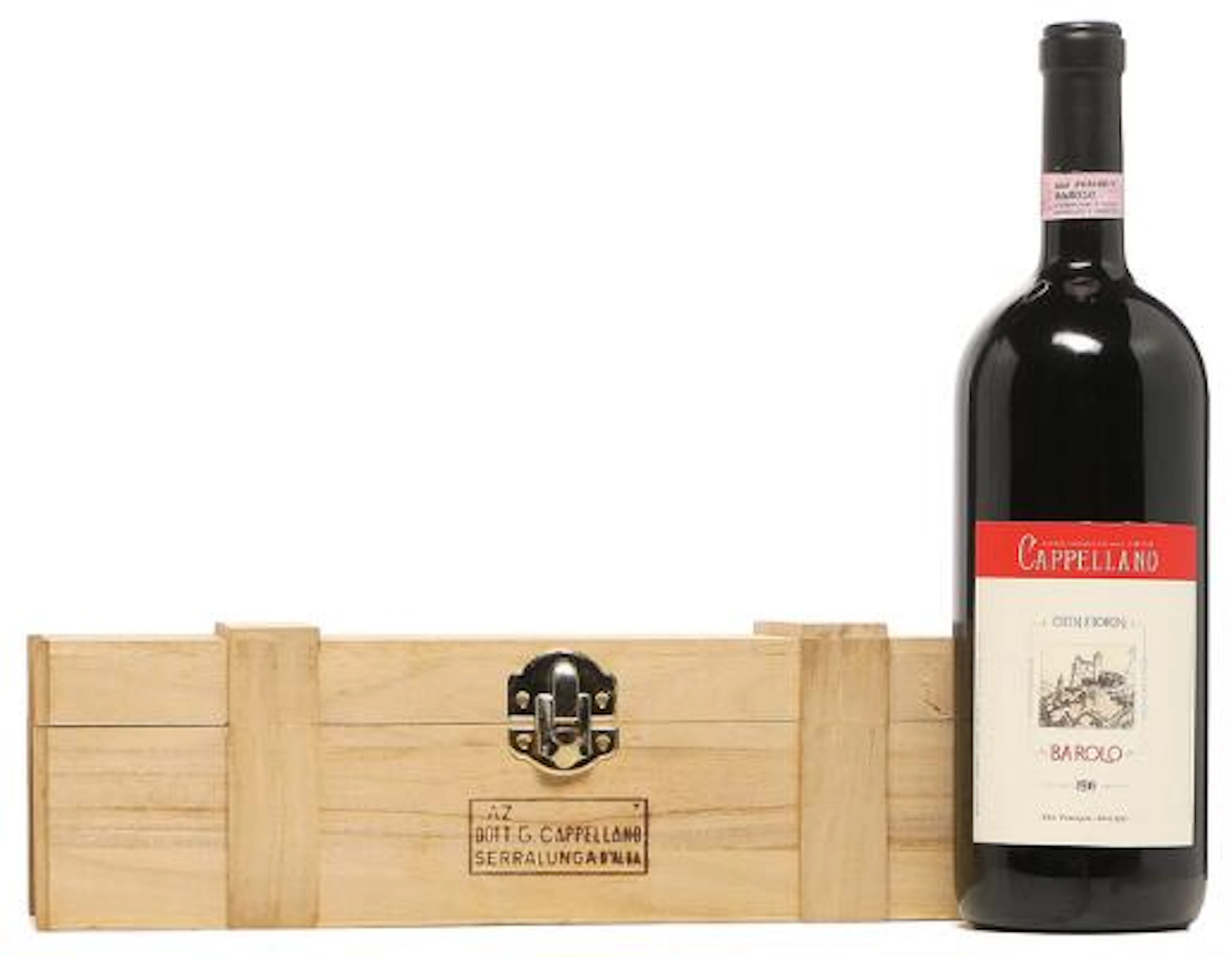 1 bt. Mg. Barolo "Piè Franco - Michet" Cappellano 1998 A (hf/in).