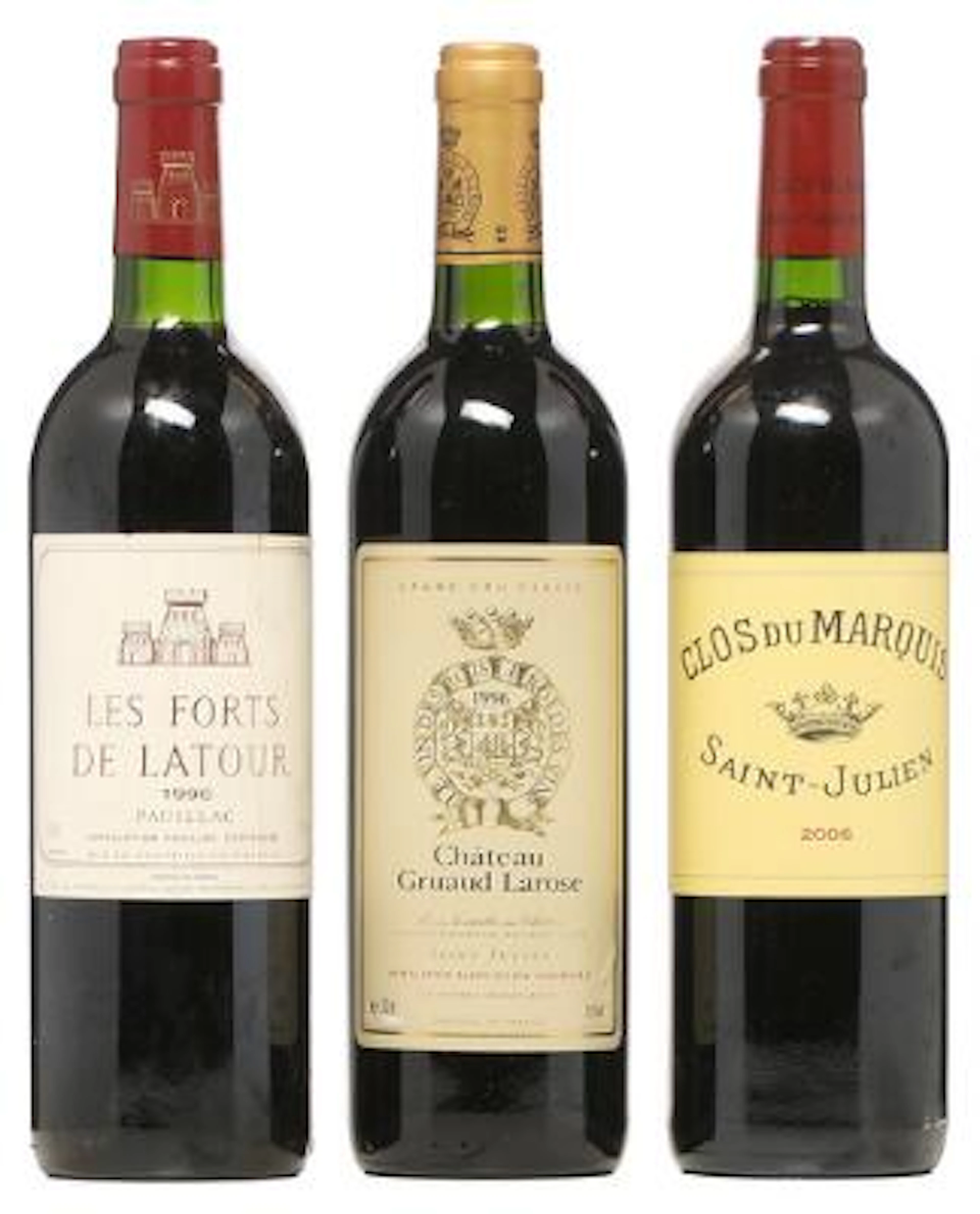 1 bt. Les Forts De Latour, Chateau Latour, Pauillac 1996 A (hf/in).