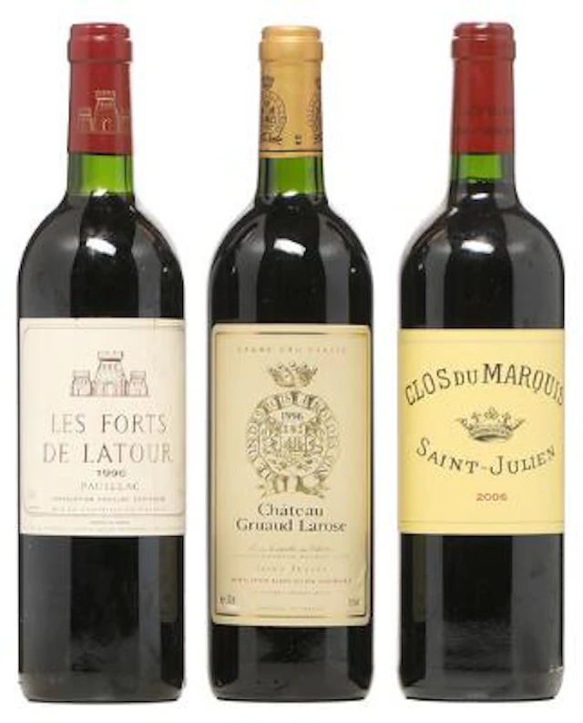 1 bt. Les Forts De Latour, Chateau Latour, Pauillac 1996 A (hf/in).