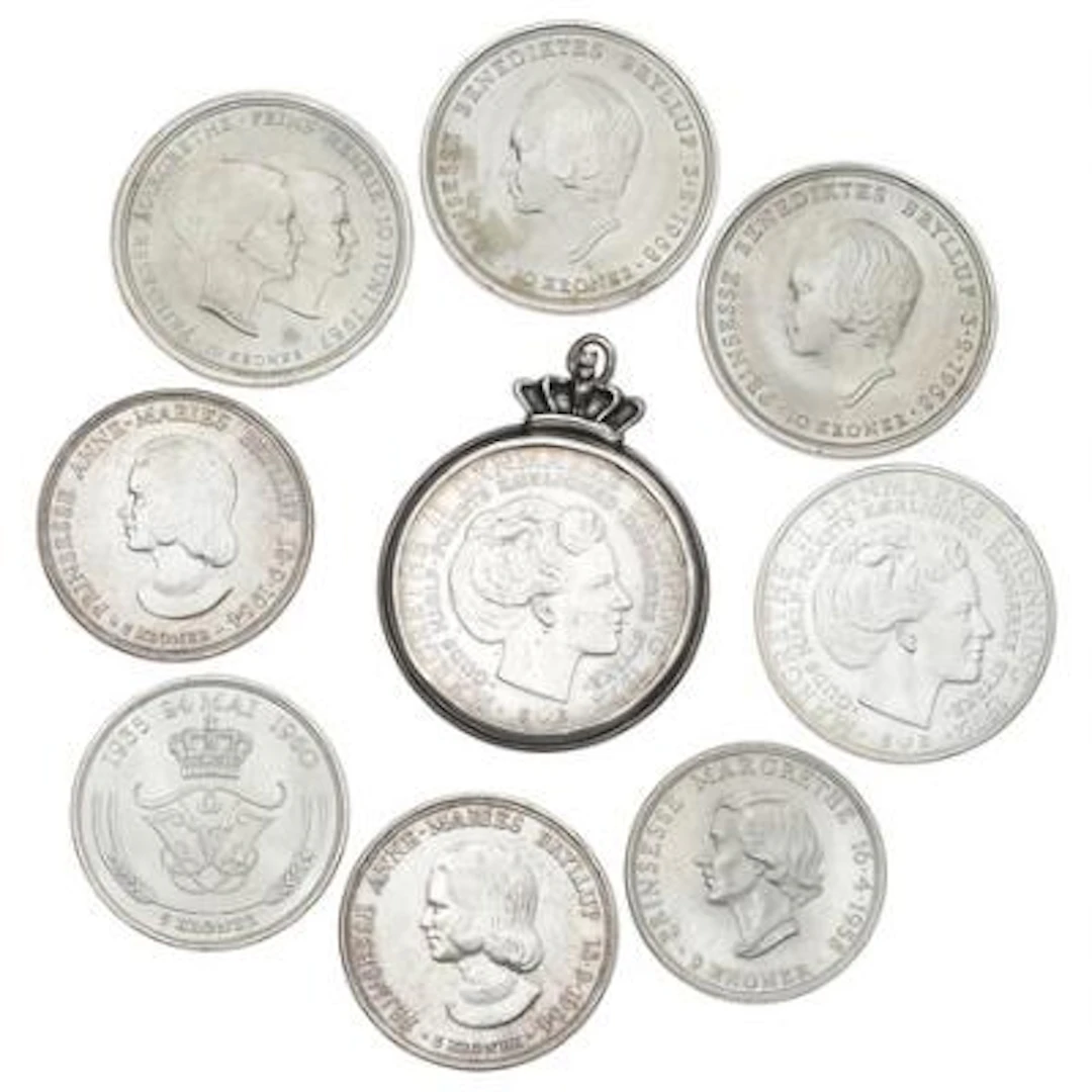 Commemoratives, 1958-1960, 1964 (2 pcs), 1967, 1968 (2), and 1972