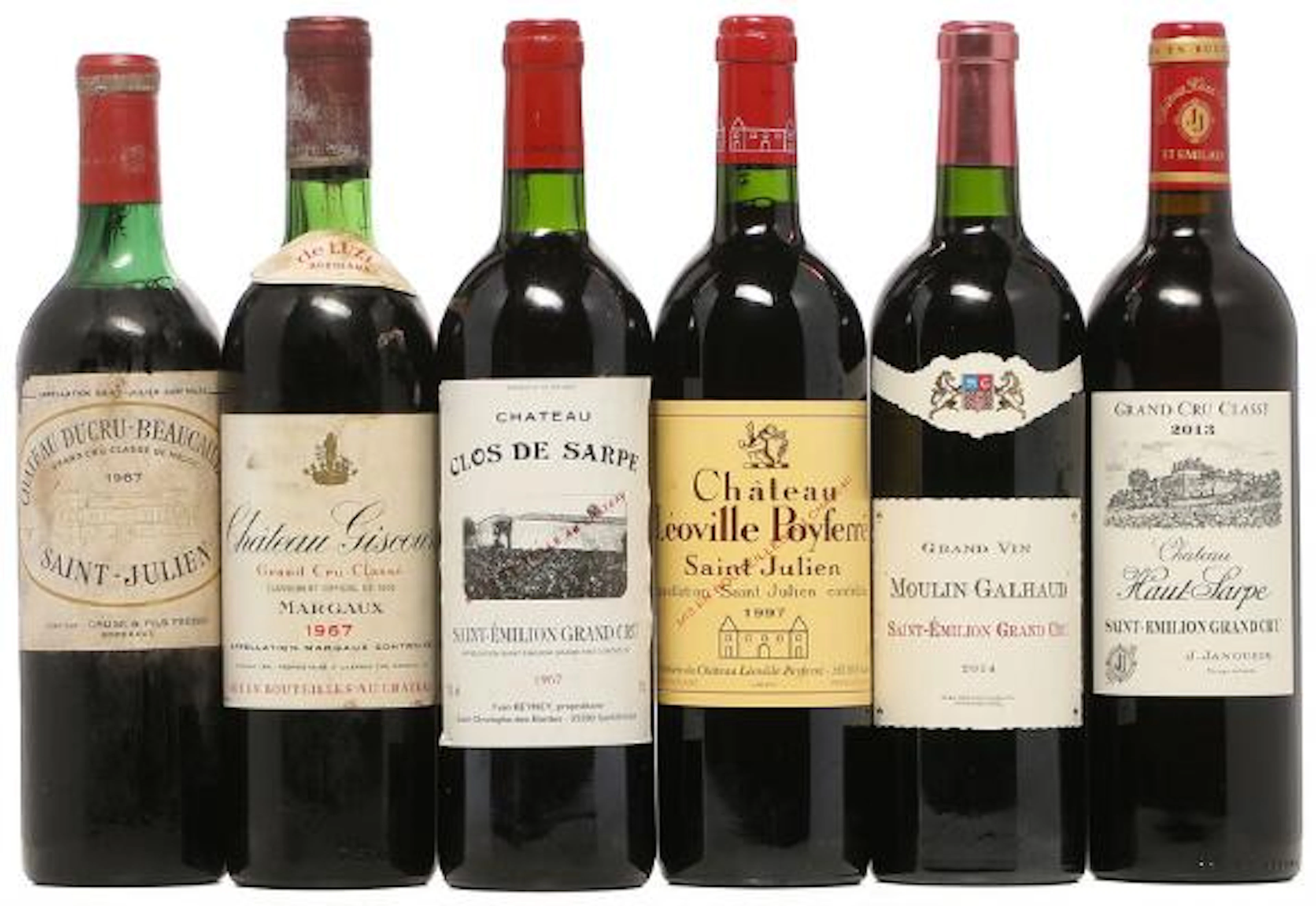 1 bt. Château Ducru-Beaucaillou, Saint - Julien.2. Cru Classé 1967