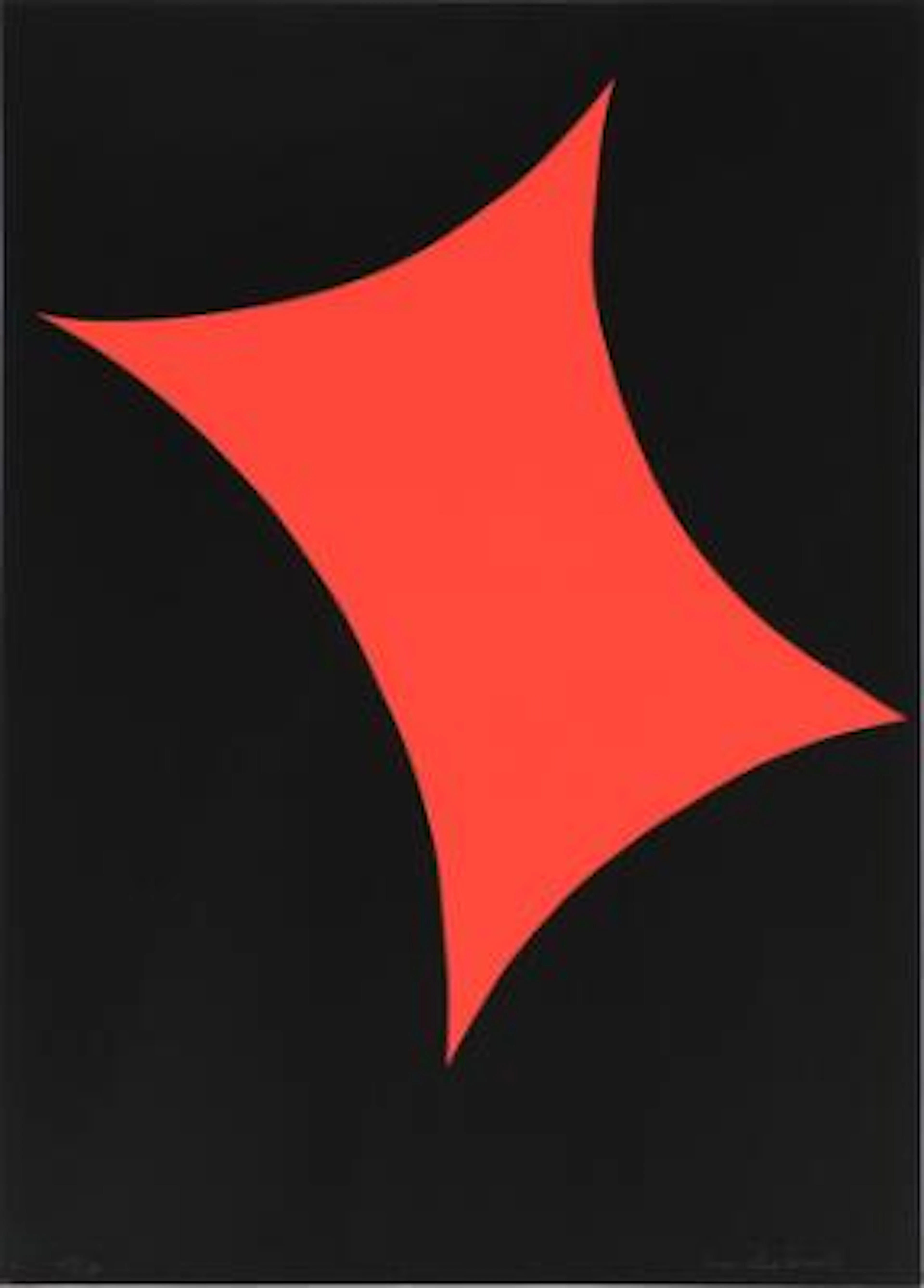 Leon Polk Smith: "Color Forms (E)", 1974. Signed Leon Polk Smith