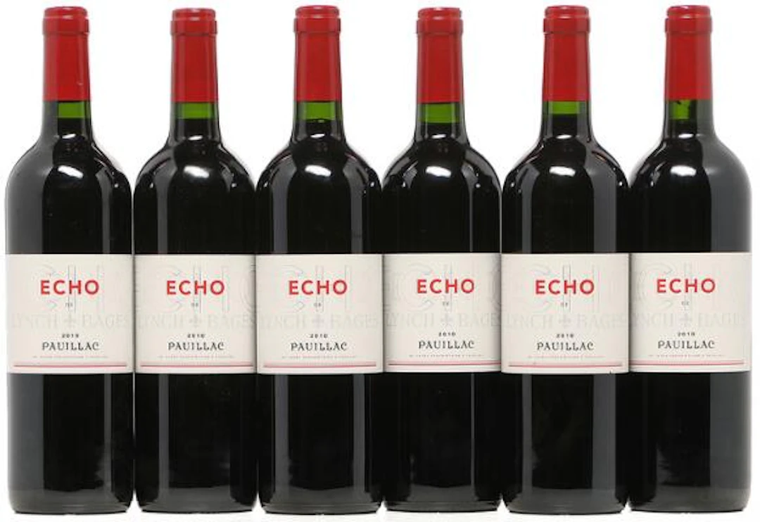 6 bts. Echo de Lynch Bages, Pauillac 2010 A (hf/in). – Bruun Rasmussen