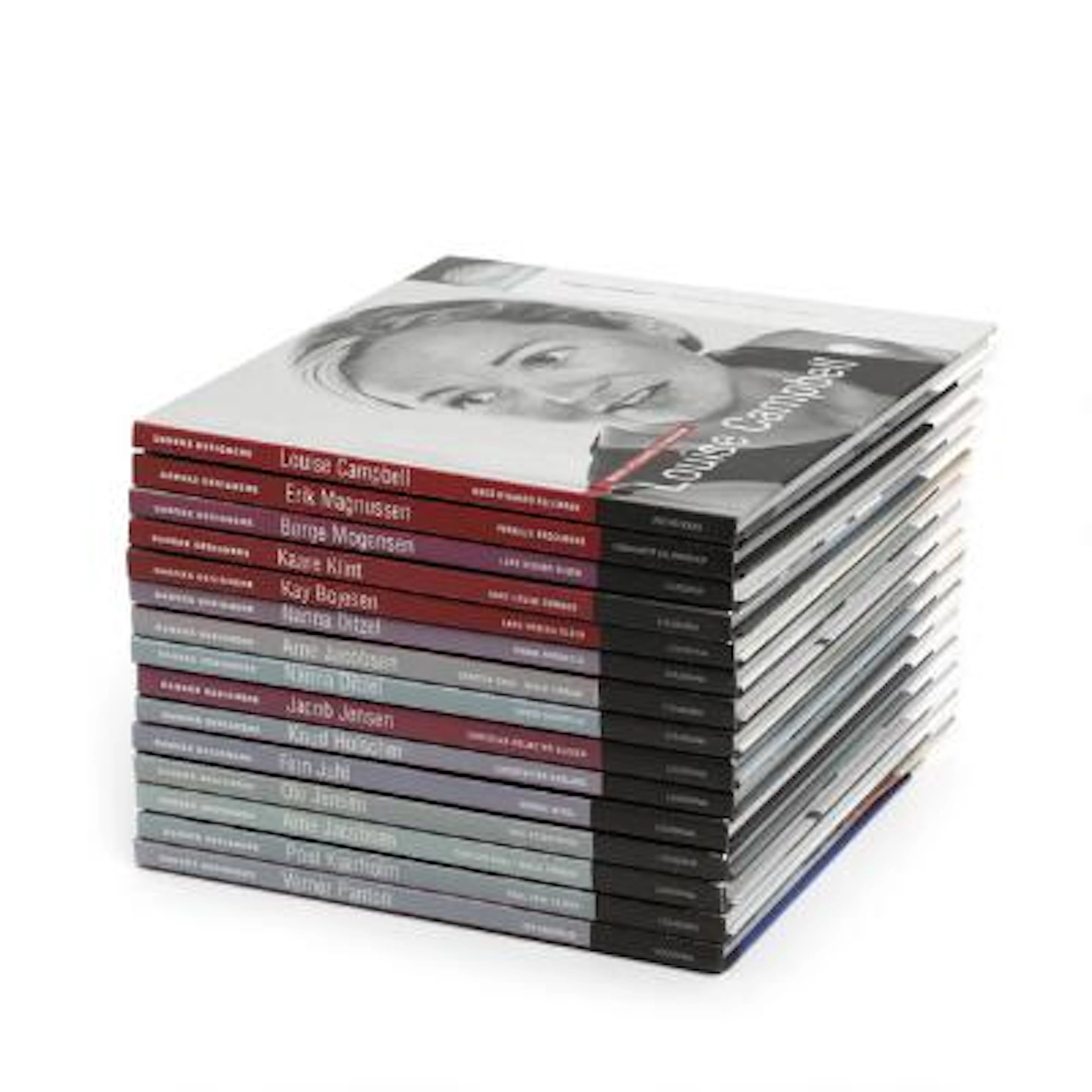 Complete series of "Danske Designere"/"Danish Designers". (15) – Bruun