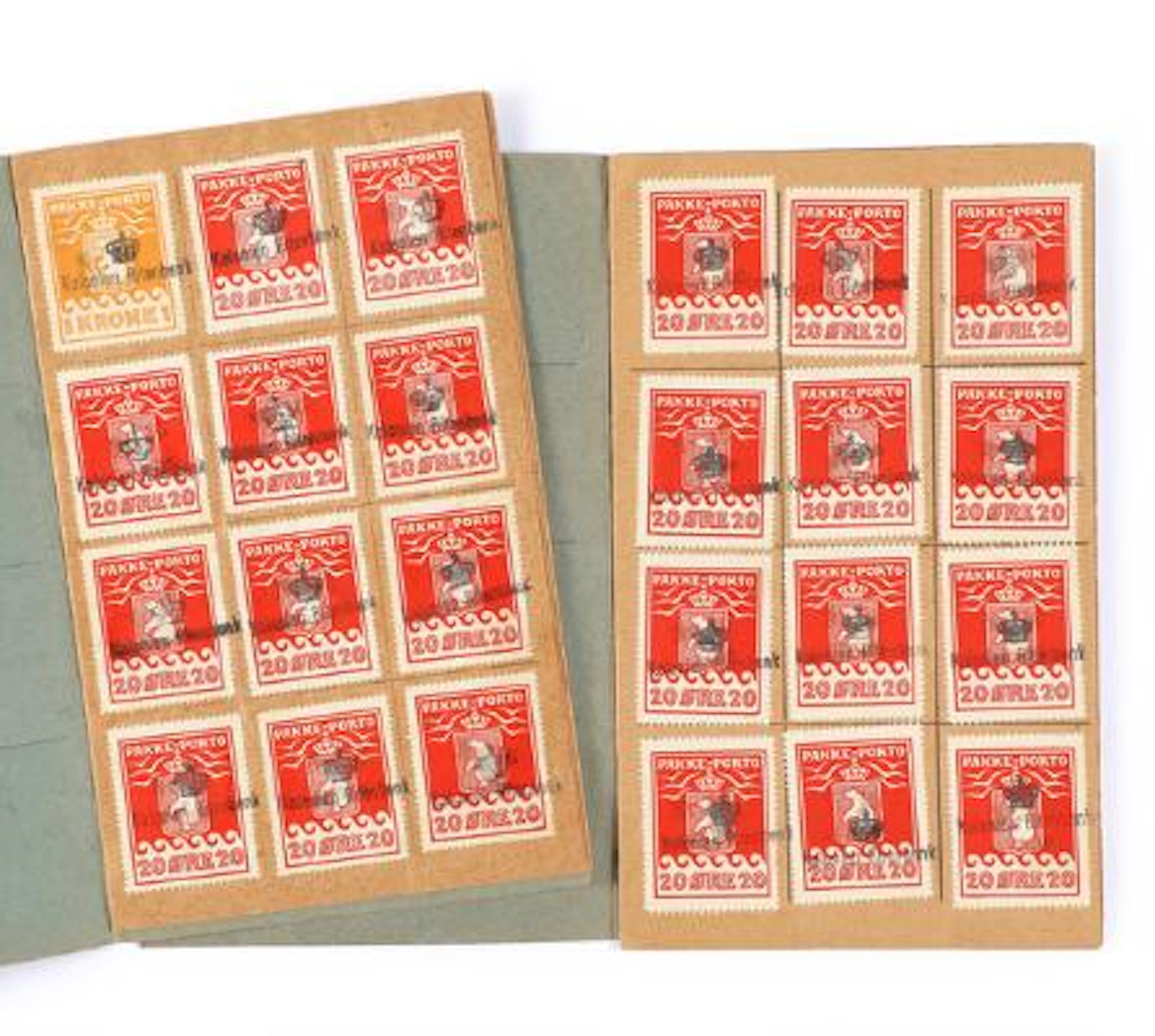 Greenland. Savings stamp booklets. Lot of 16 savingstamp booklets