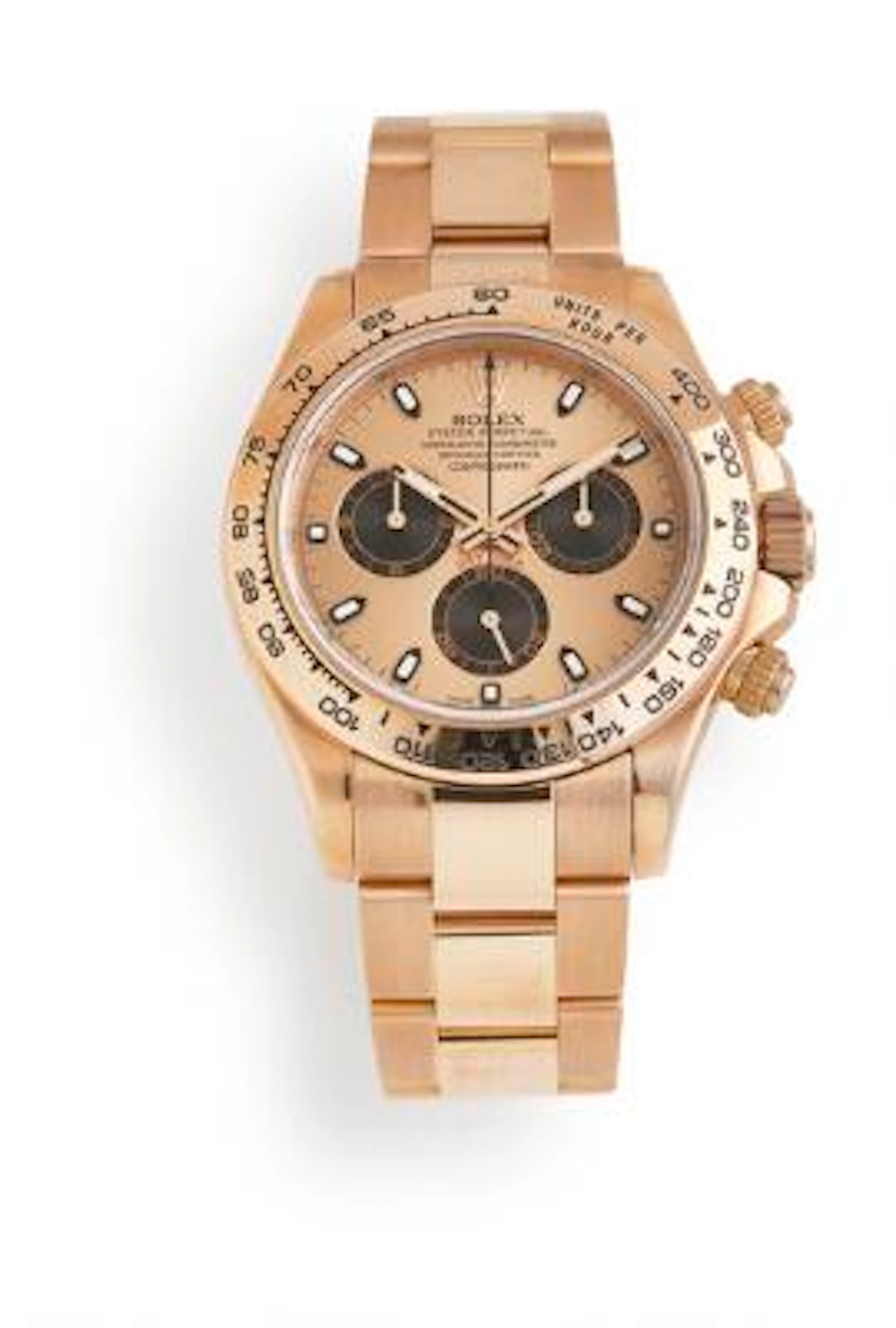 Rolex: Daytona of 18k ''Everose'' gold, ref. 116505. Mechanical movement