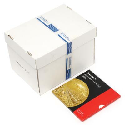 Coin sets, "Den Kgl. Mønt", 2009, in total 25 sets – Bruun Rasmussen
