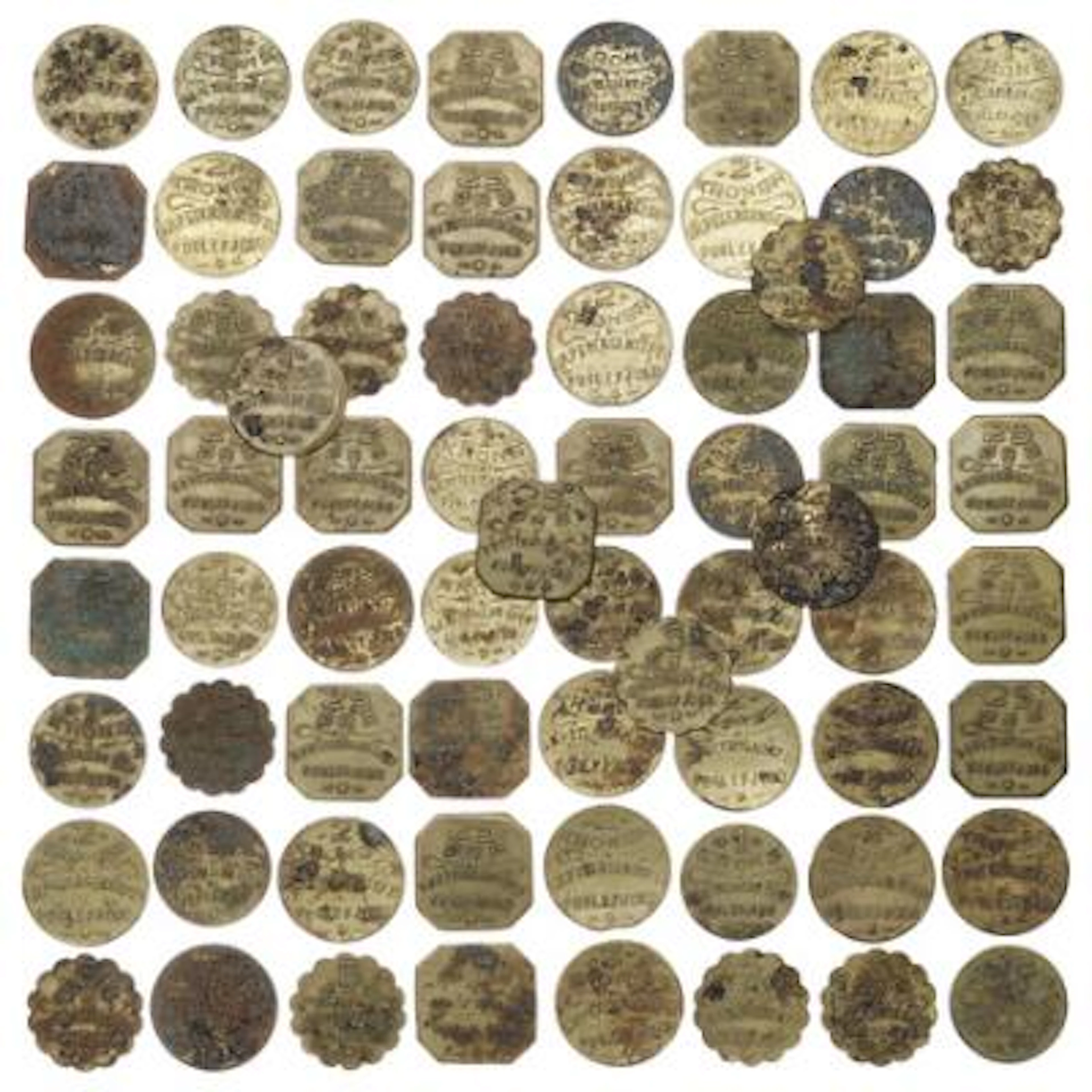 Faroe Islands, S.P. Petersens Eftf., Fuglefjord, collection of coins