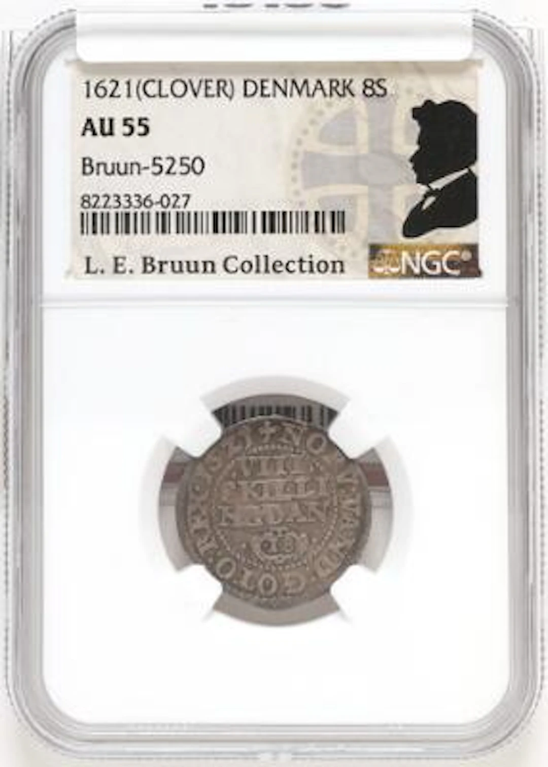 Christian IV, 8 Rixdaler 1621, H 114A, S 30, Sieg 57.1, Bruun 5250