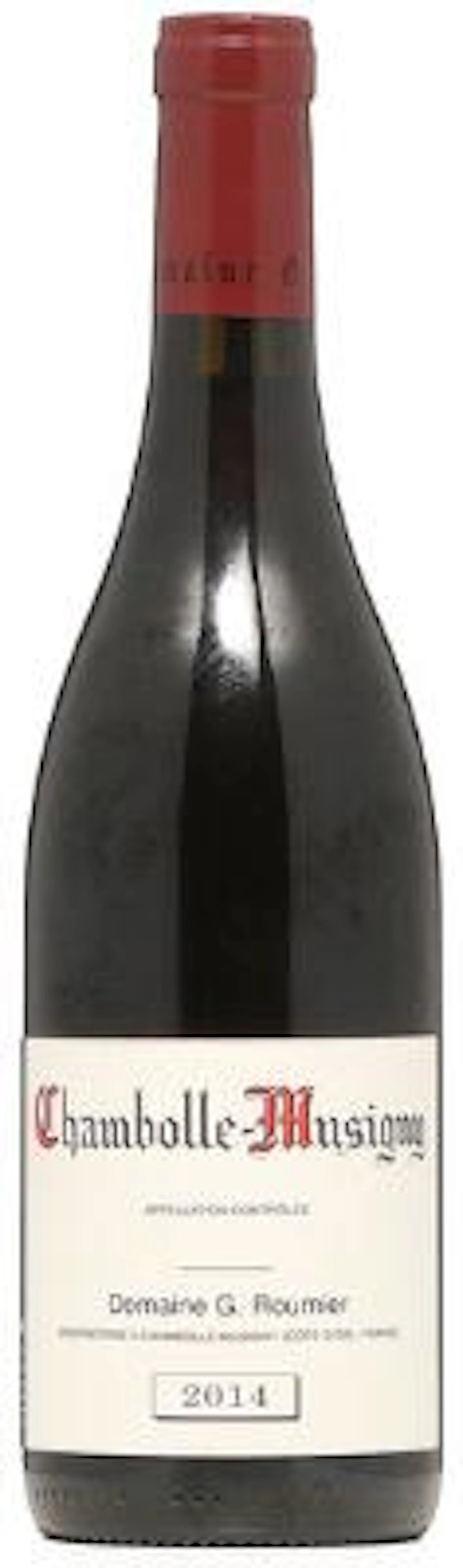 1 bt. Chambolle Musigny, Domaine Georges Roumier 2014 A (hf/in). –