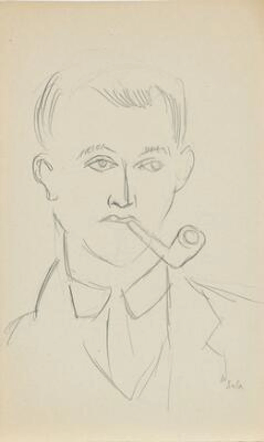Eugène de Sala: Six compositions. Signed de Sala. Ink, gouache and