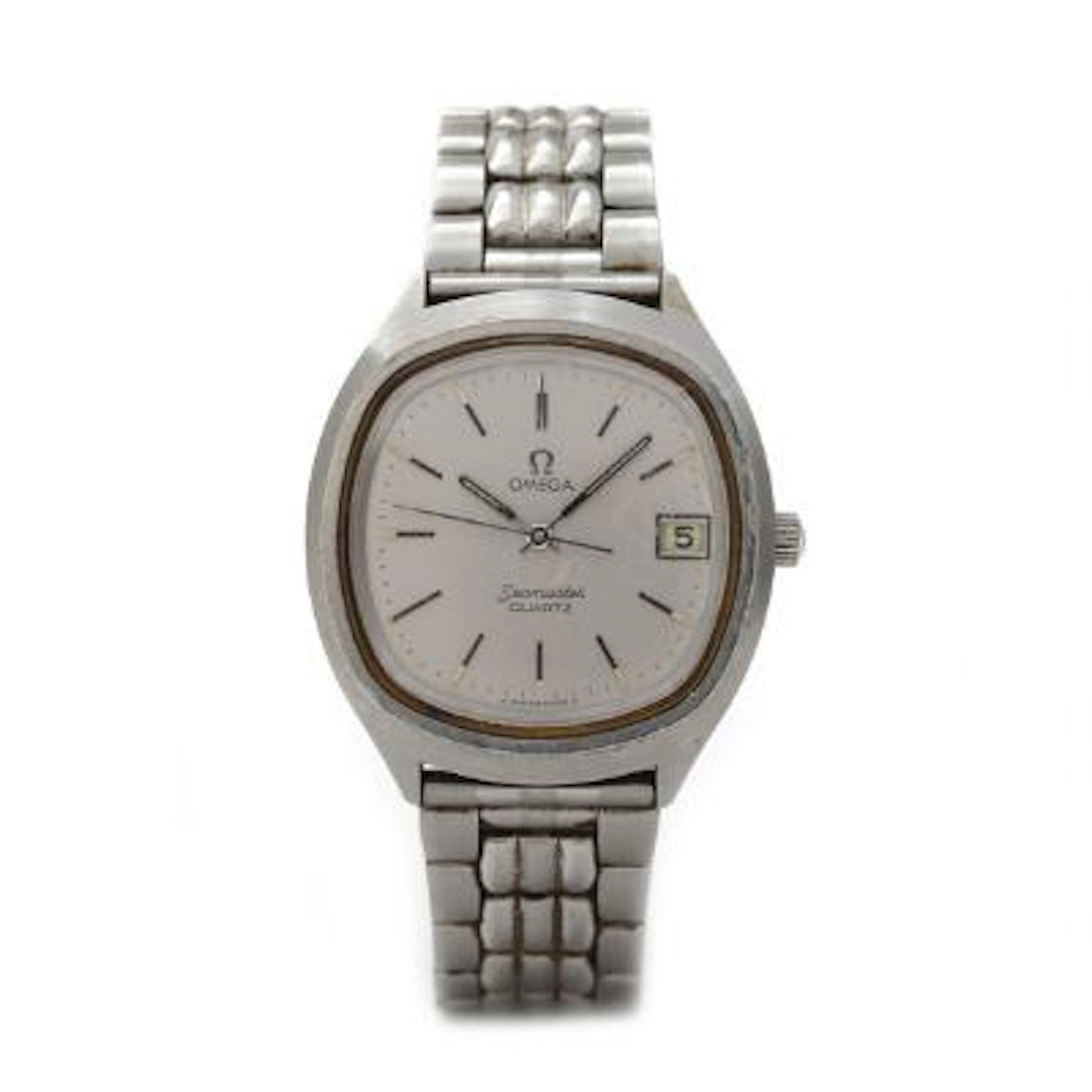 Omega: Seamaster of steel, ref. 196.0073. Quartz movement with date