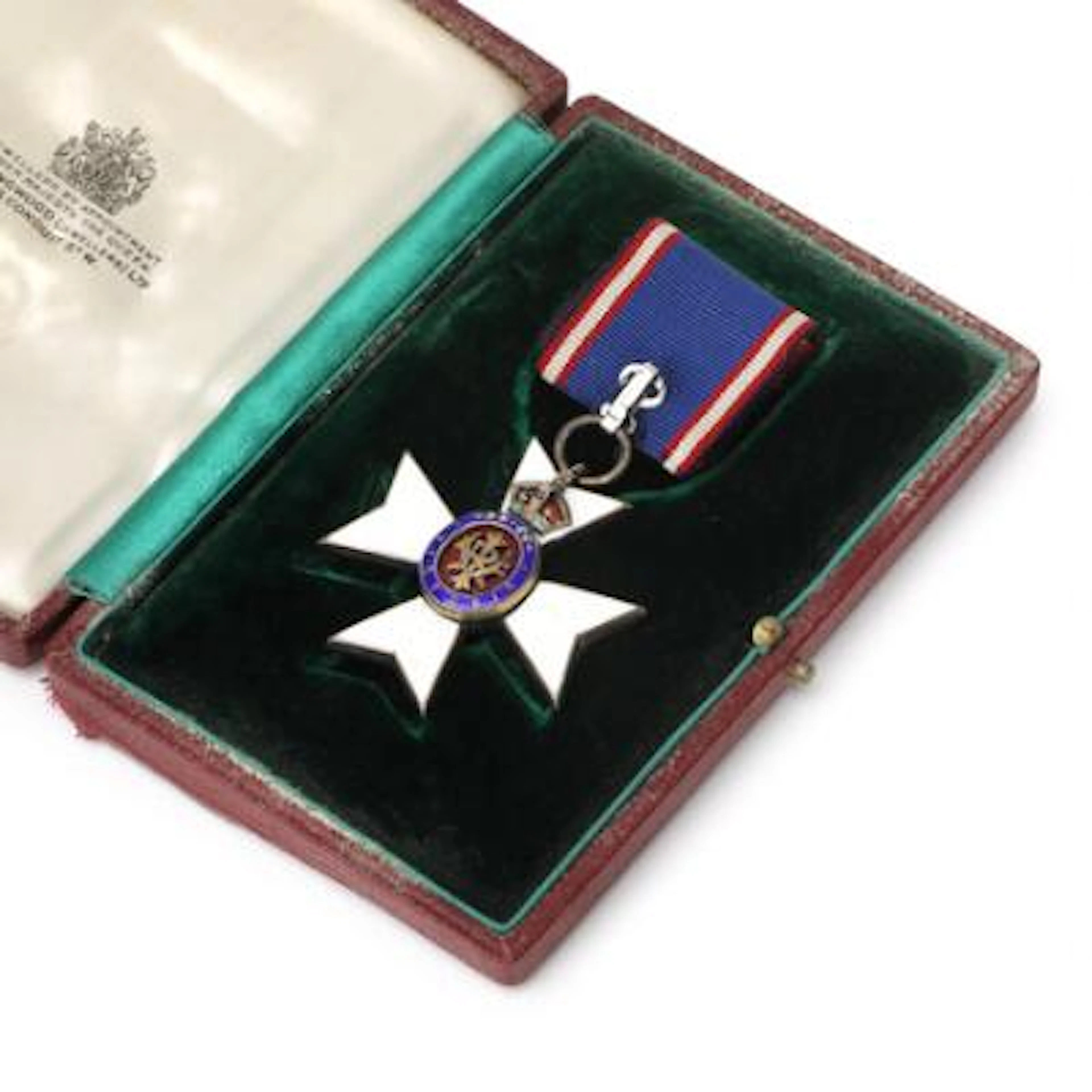 England, The Victoria Order with original ribbon and in original box