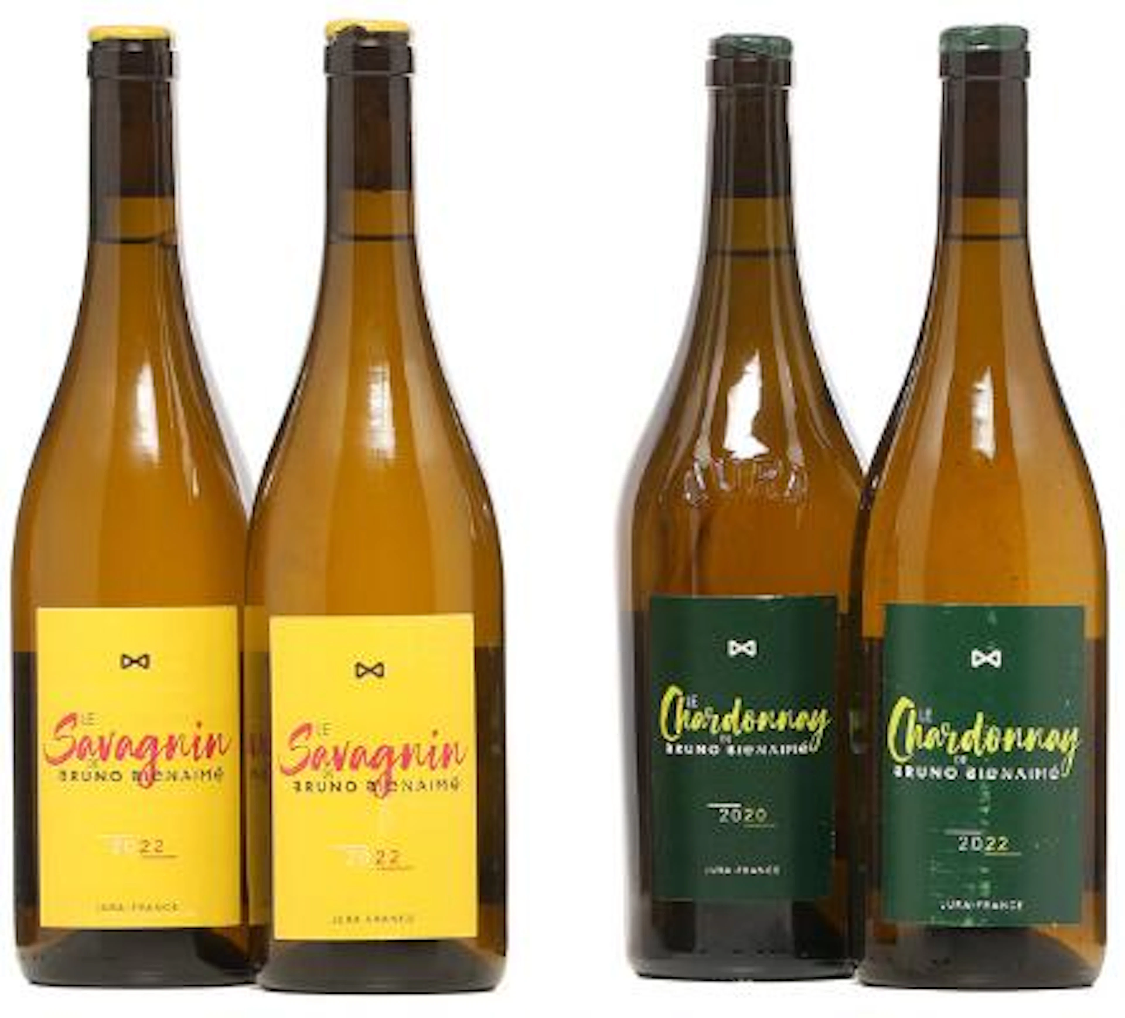2 bts. Côtes du Jura "Le Savagnin", Bruno Bienaimé 2022 A (hf/in).
