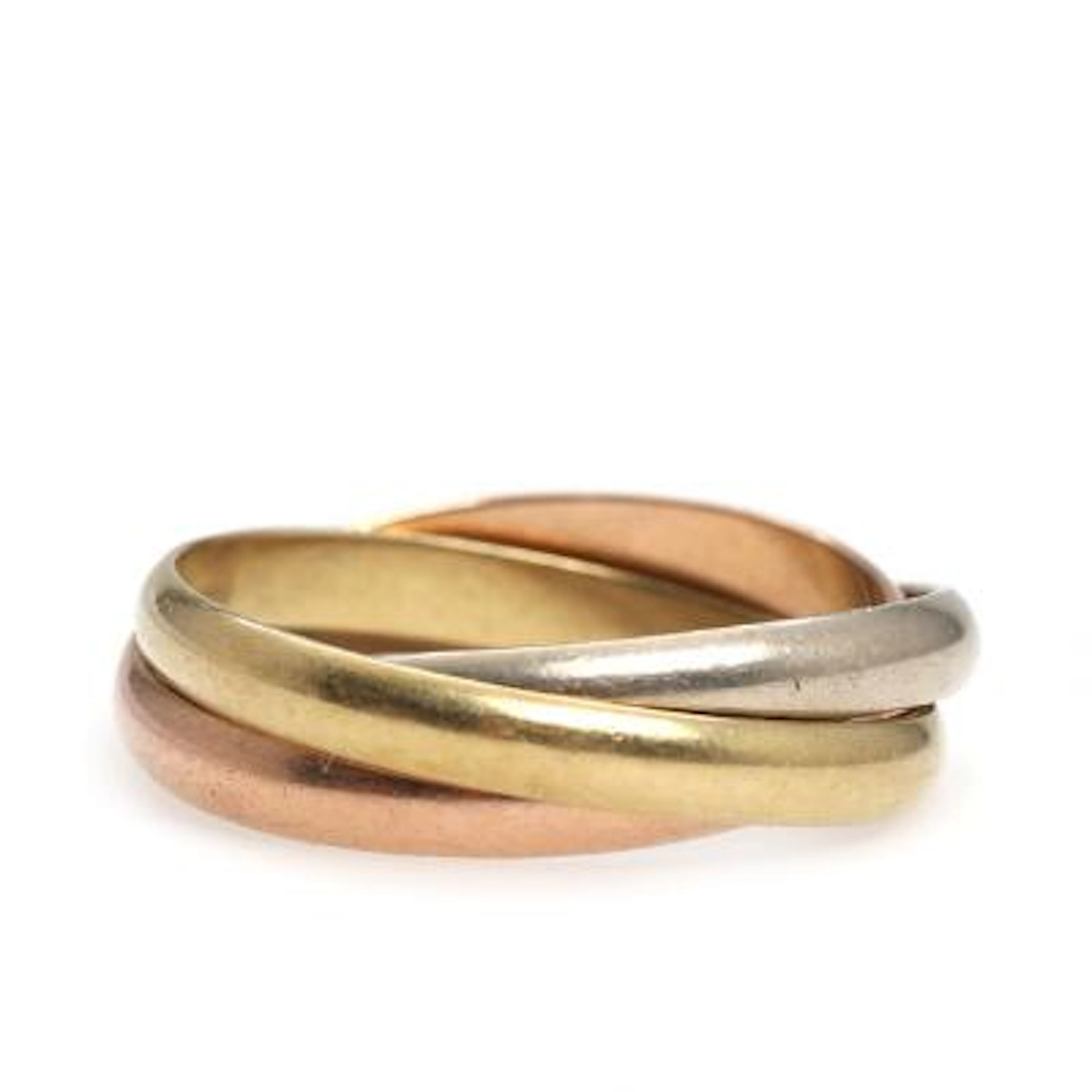 Three-in-one ring of 14k gold. Weight app. 6.5 g. Size 59. – Bruun