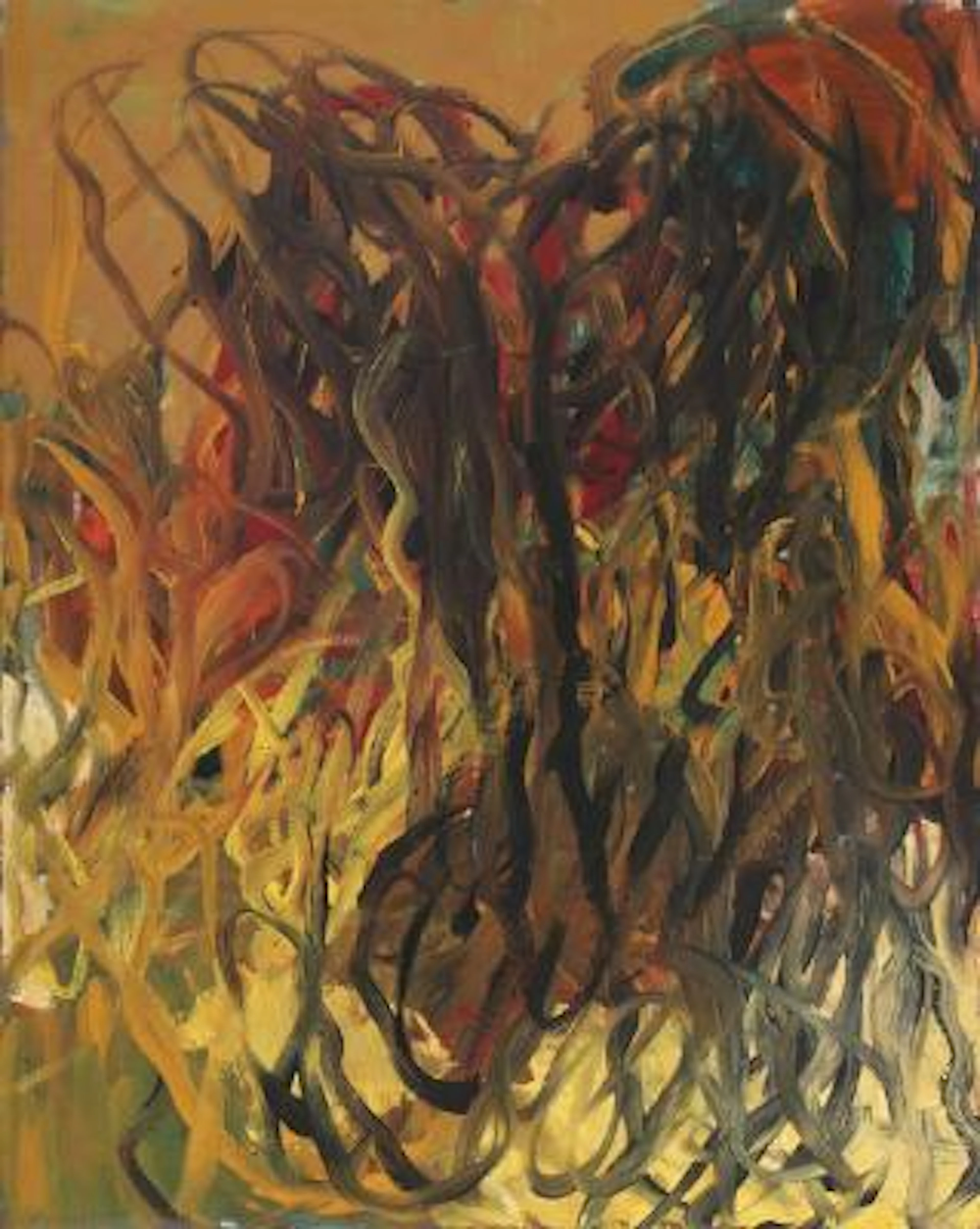 Vibeke Tøjner: Untitled, 1997-98. Signed V. Tøjner and dated on the