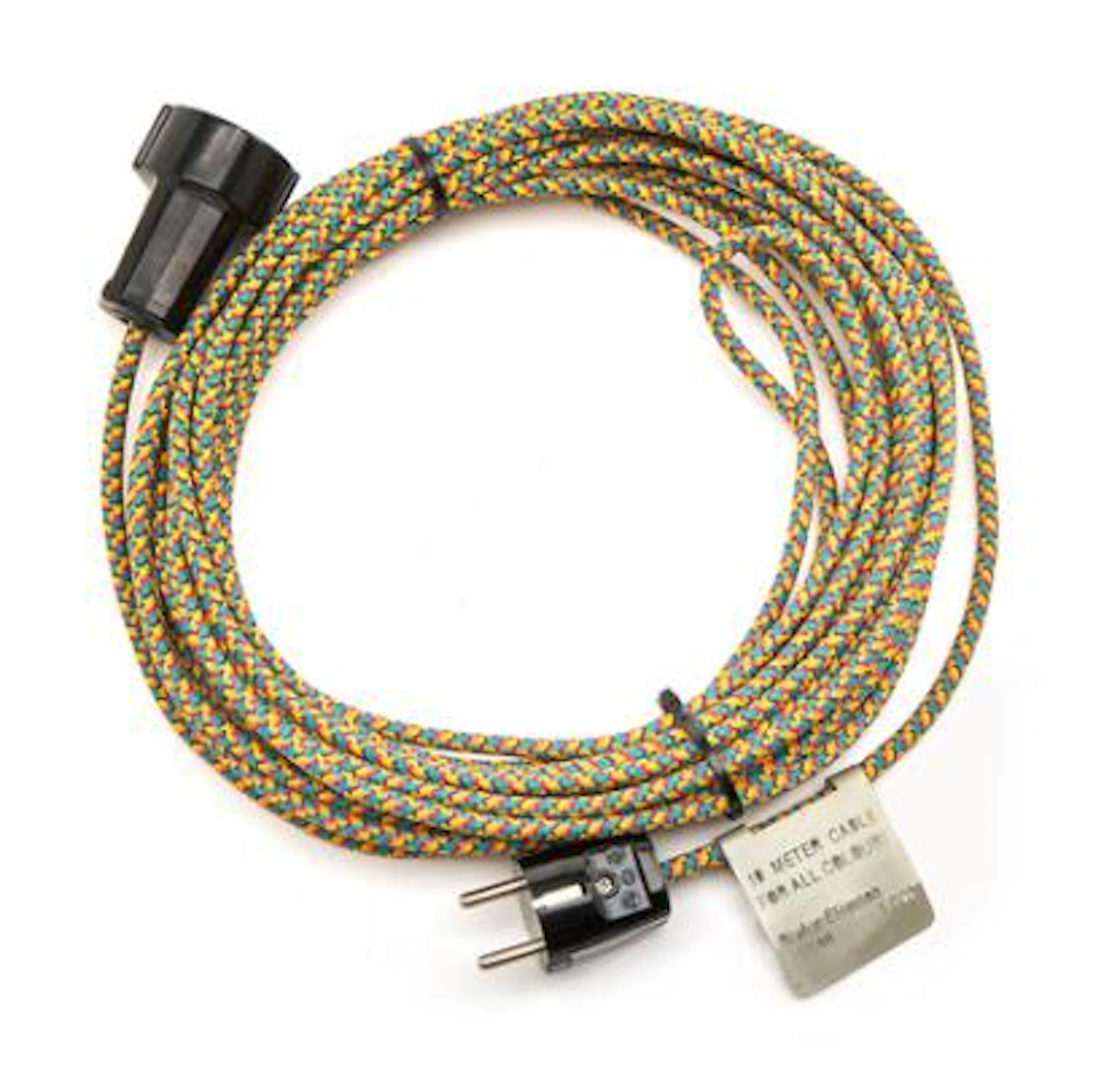 Olafur Eliasson: "10 meter cable for all colours", 2004. Unsigned