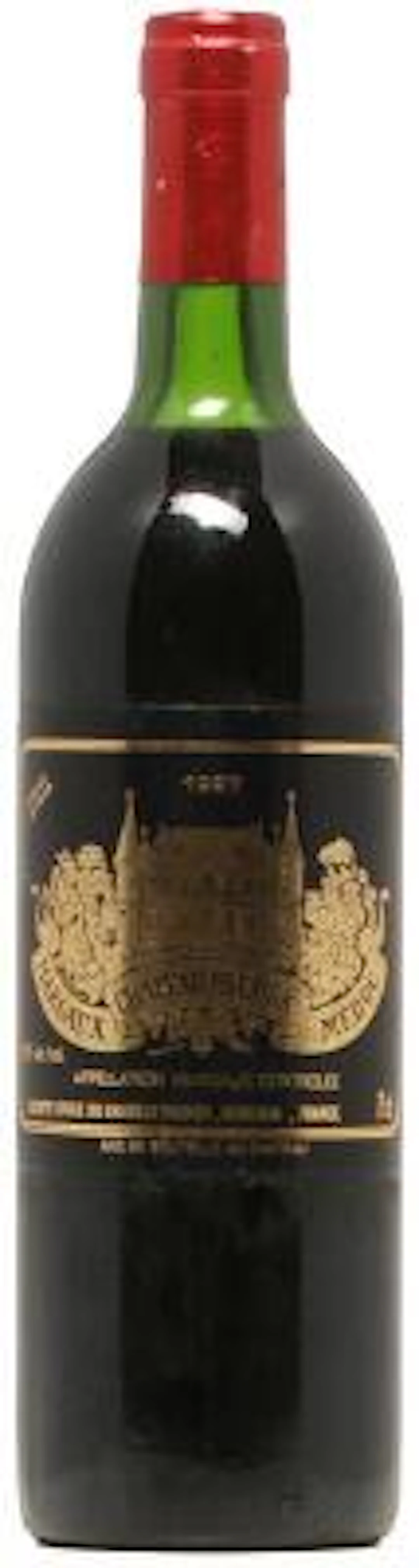 1 bt. Château Palmer, Cantenac - Margaux. 3. Cru Classé 1987 B (ts/us).