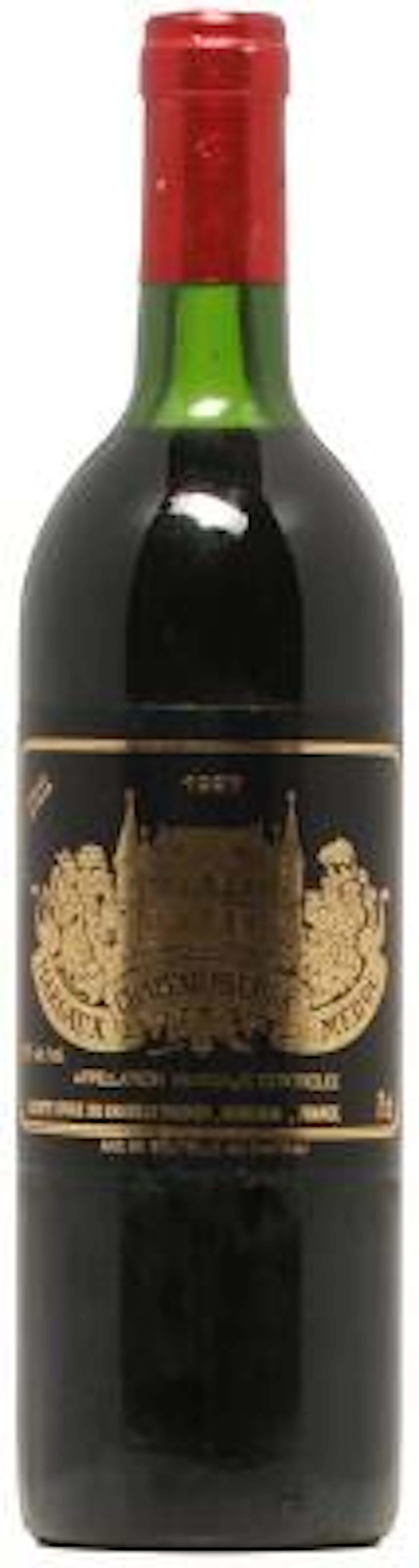 1 bt. Château Palmer, Cantenac - Margaux. 3. Cru Classé 1987 B (ts/us).