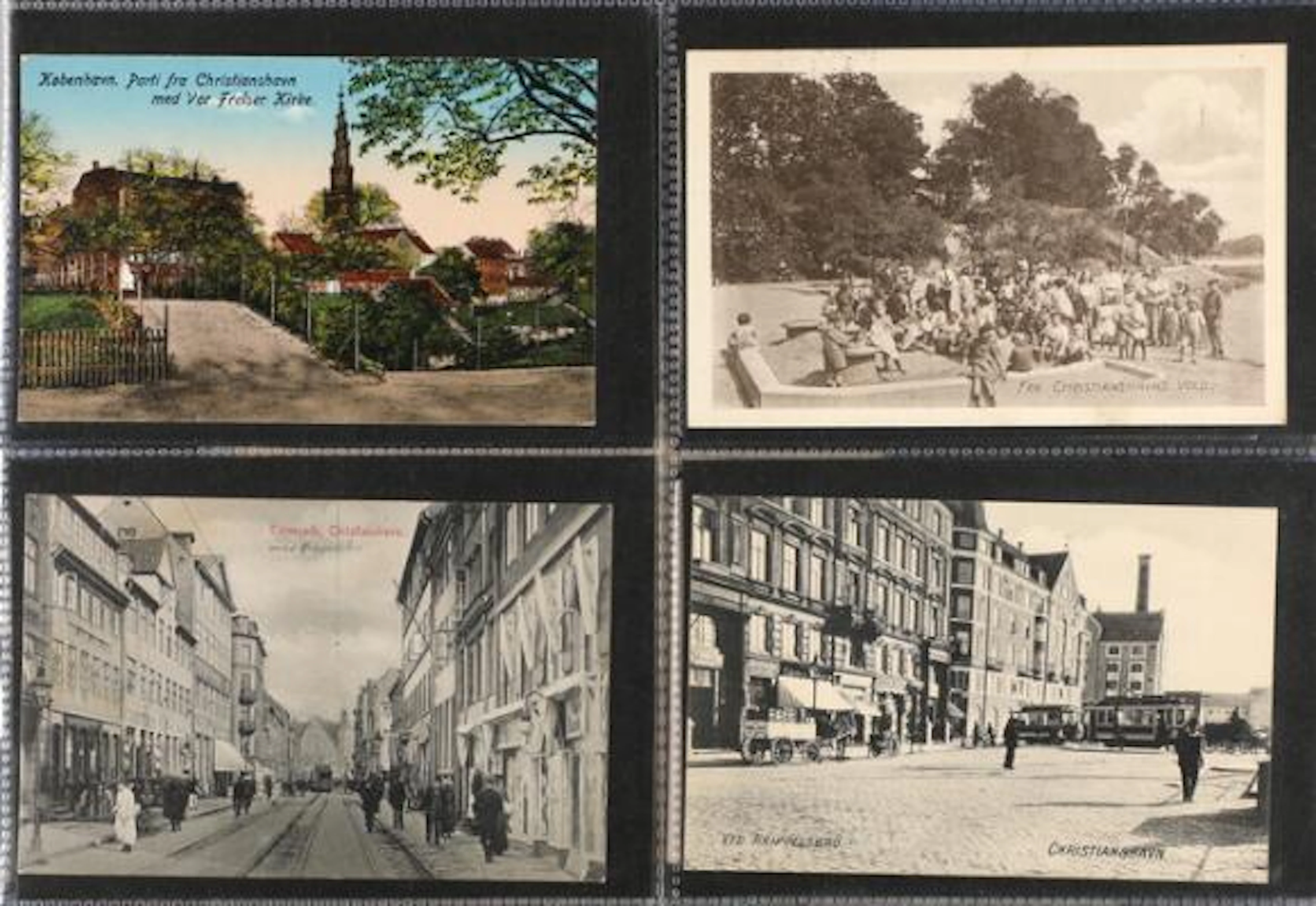 Postcards. Amager. Excellent collection with app. 500 cards housed