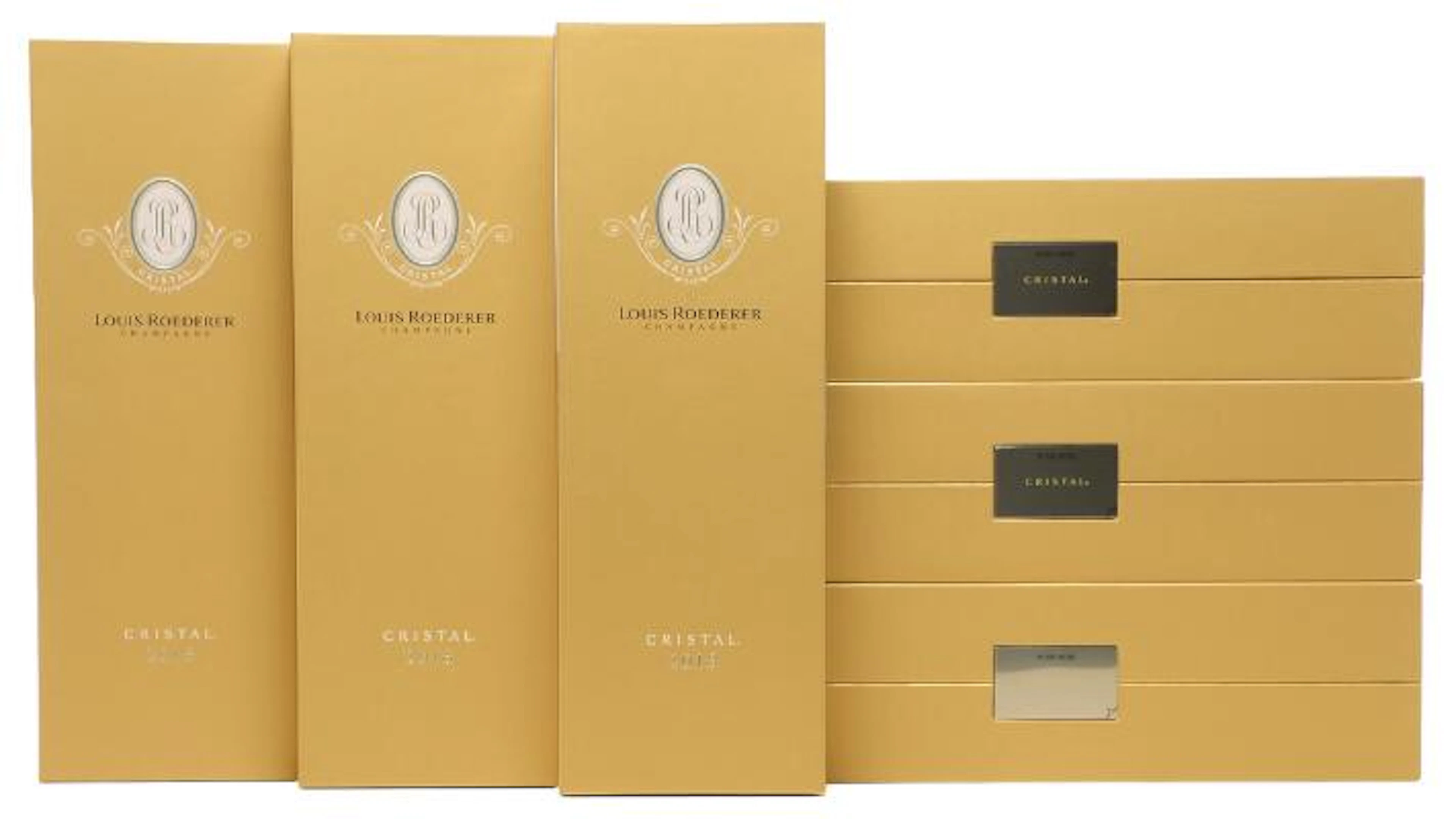 6 bts. Champagne "Cristal", Louis Roederer 2018 A (hf/in). Oc. – Bruun
