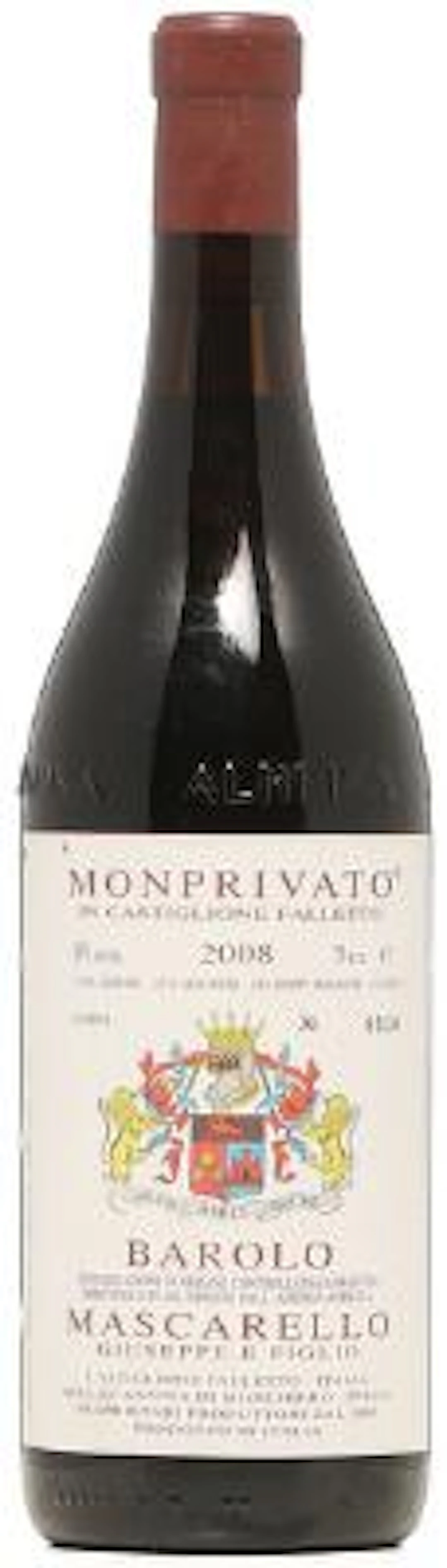 1 bt. Barolo "Monprivato", Giuseppe Mascarello 2008 A (hf/in). – Bruun