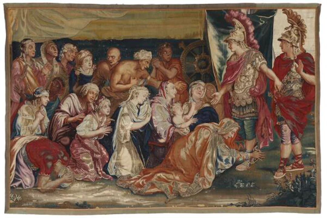 Tapestry from Alexander the Great series, after Charles Le Brun. Les